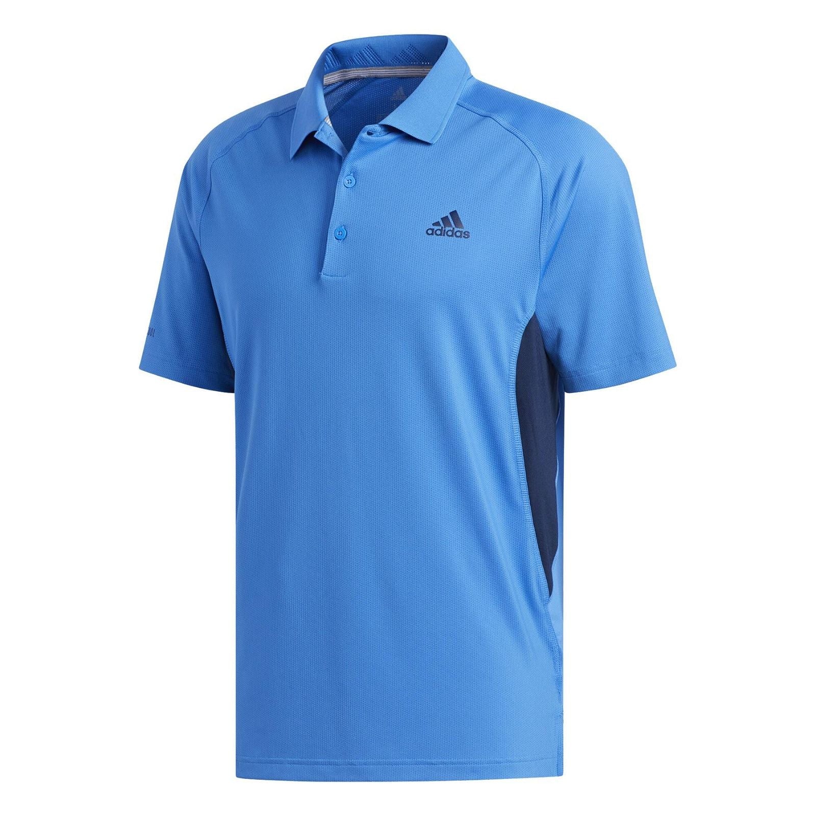 adidas Ultimate365 Climacool Solid Polo - Blue - ViaductClothing - -