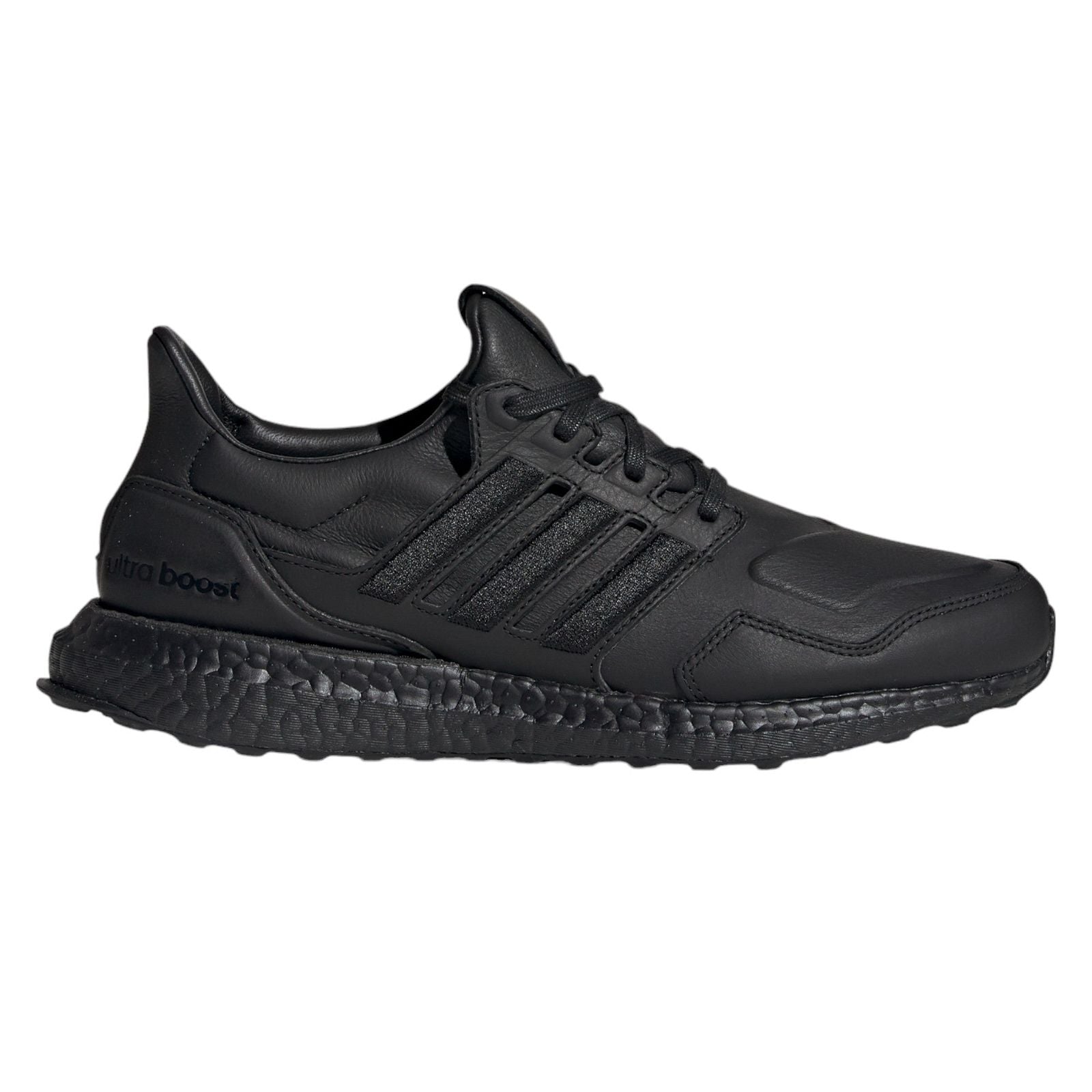 adidas Ultraboost Leather Shoes - Black - ViaductClothing - -