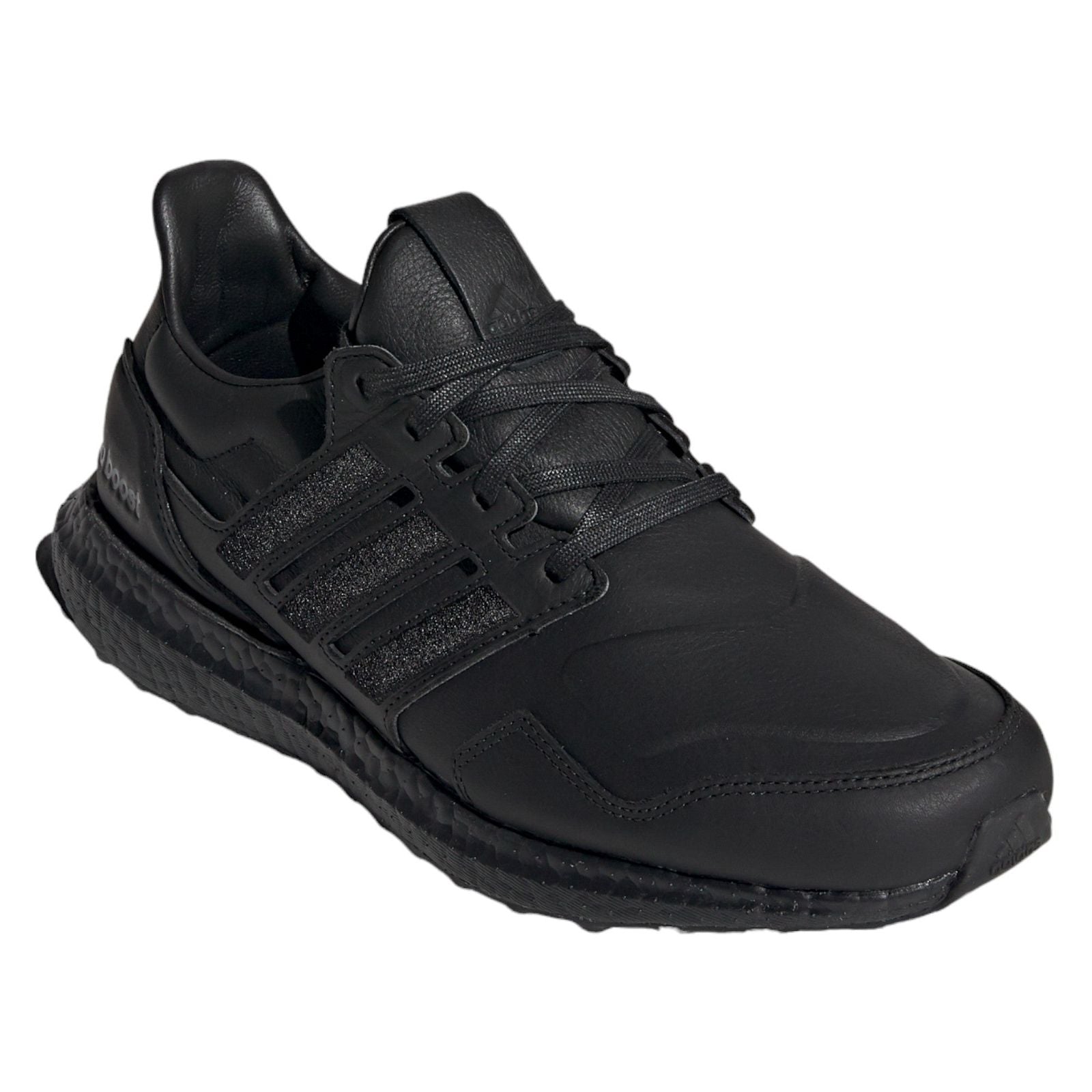 adidas Ultraboost Leather Shoes - Black - ViaductClothing - -