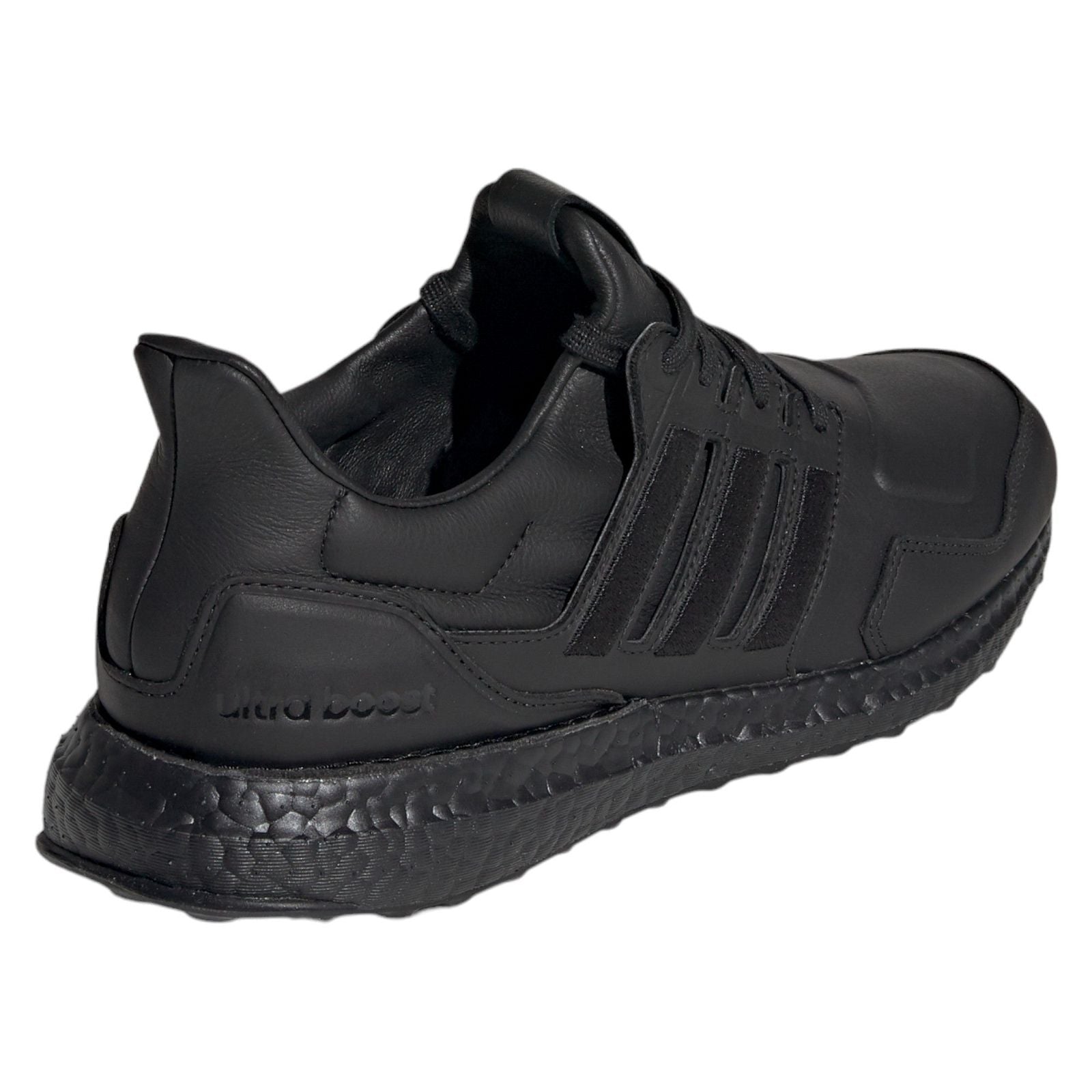 adidas Ultraboost Leather Shoes - Black - ViaductClothing - -