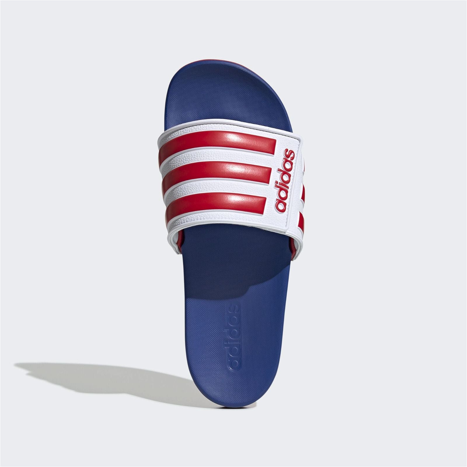 adidas Unisex Adilette Comfort ADJ Slides - Blue - ViaductClothing - -