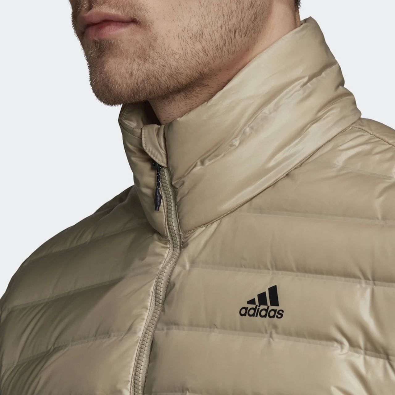 adidas Varilite Down Padded Jacket - Beige - ViaductClothing - -