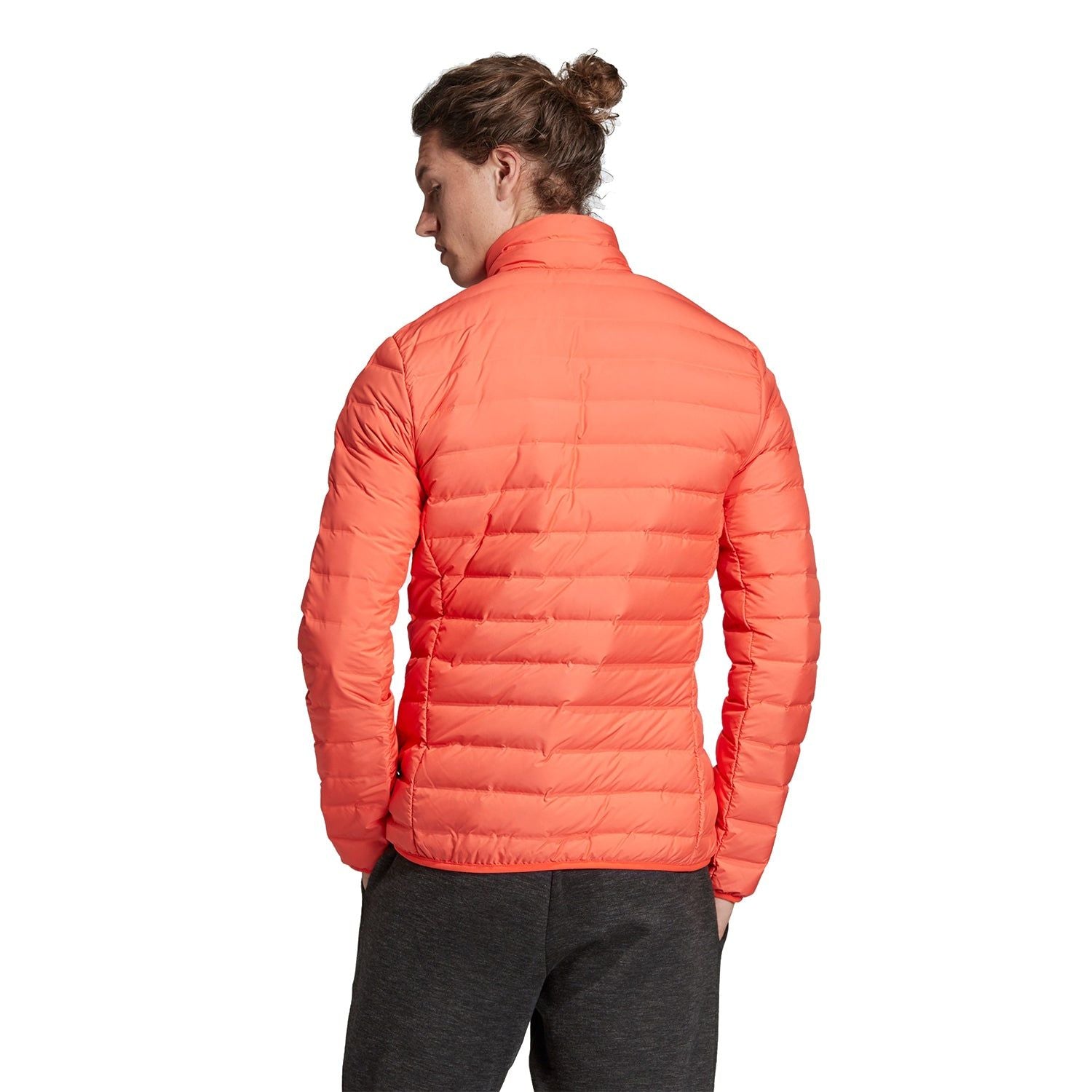 adidas Varilite Down Padded Jacket - Orange - ViaductClothing - -