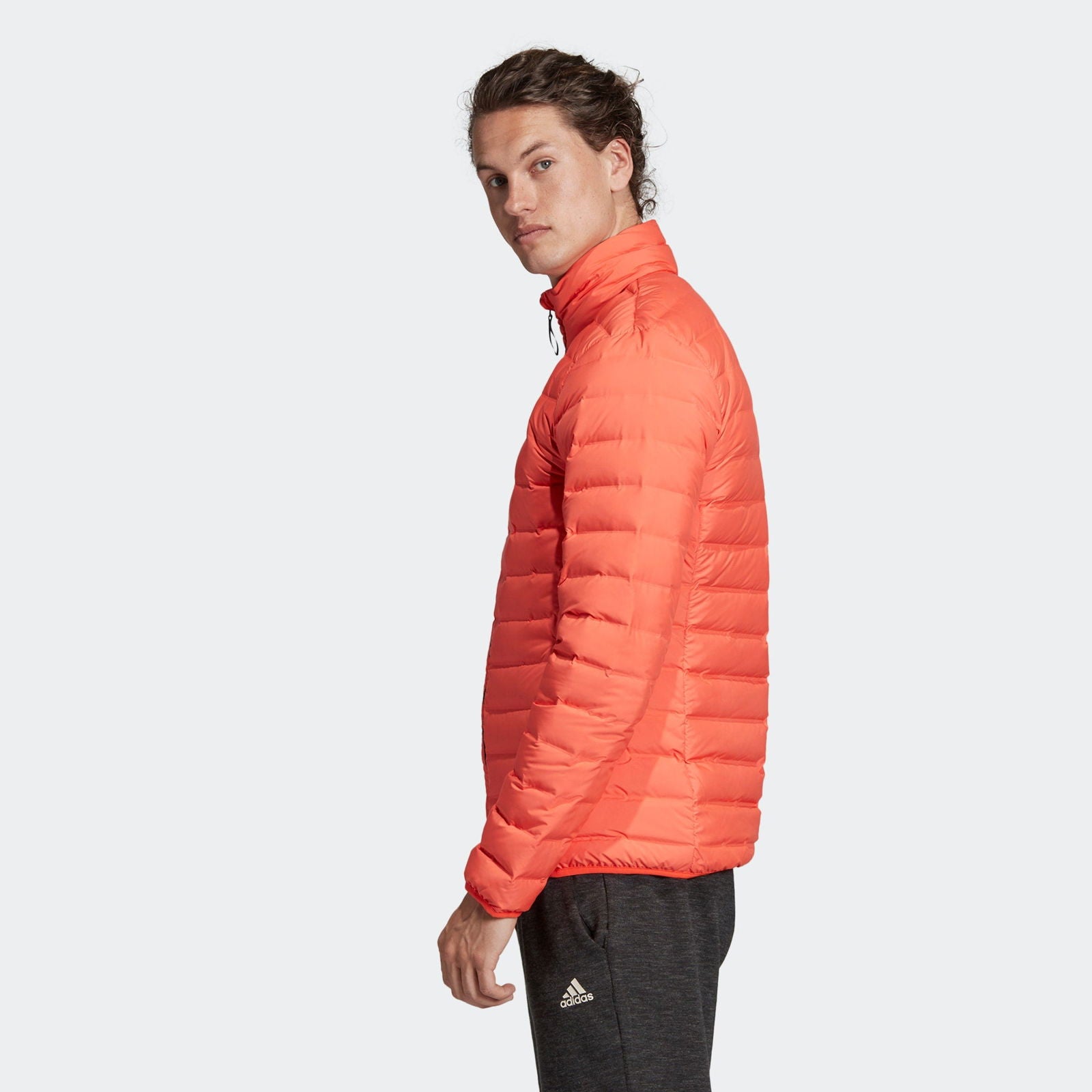 adidas Varilite Down Padded Jacket - Orange - ViaductClothing - -