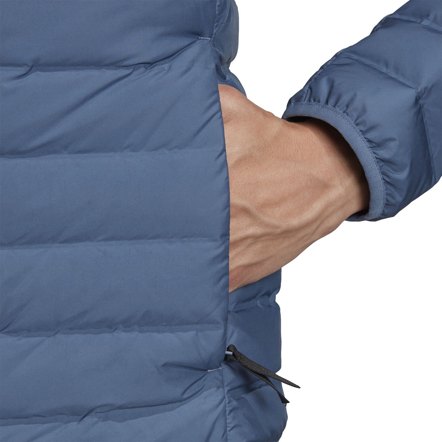 adidas Varilite Soft Puffer Jacket - Blue - ViaductClothing - -