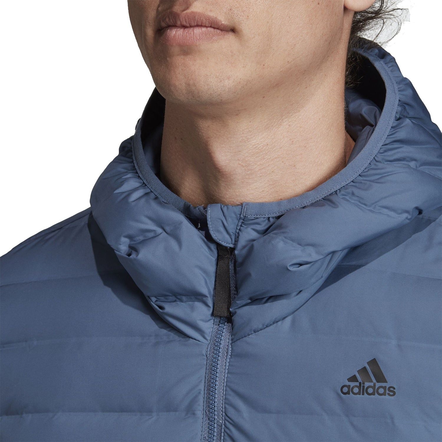 adidas Varilite Soft Puffer Jacket - Blue - ViaductClothing - -