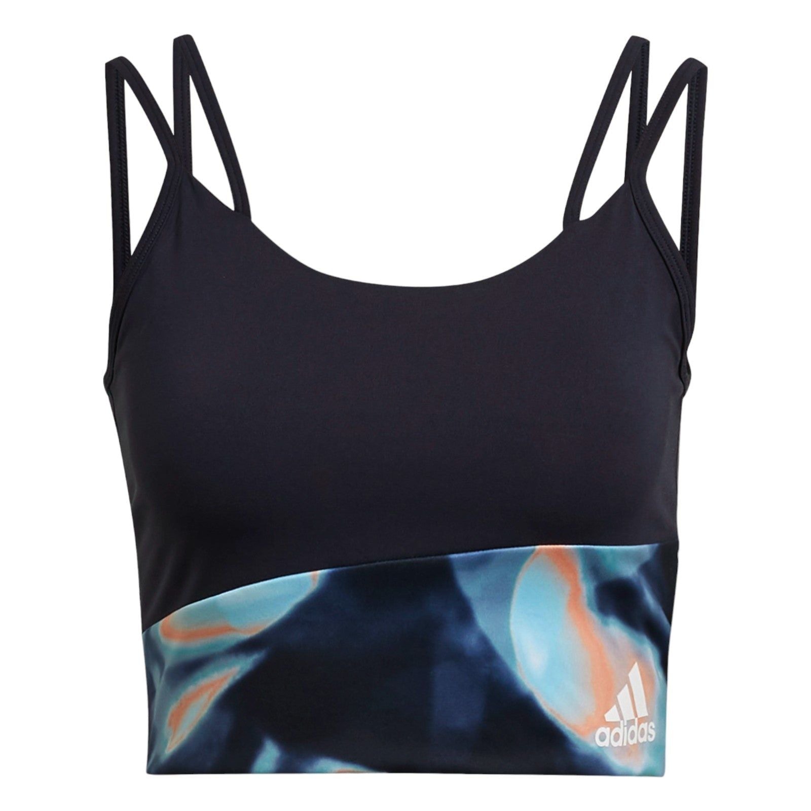 adidas Women's AEROREADY You for You Bra Top - Navy - ViaductClothing - -