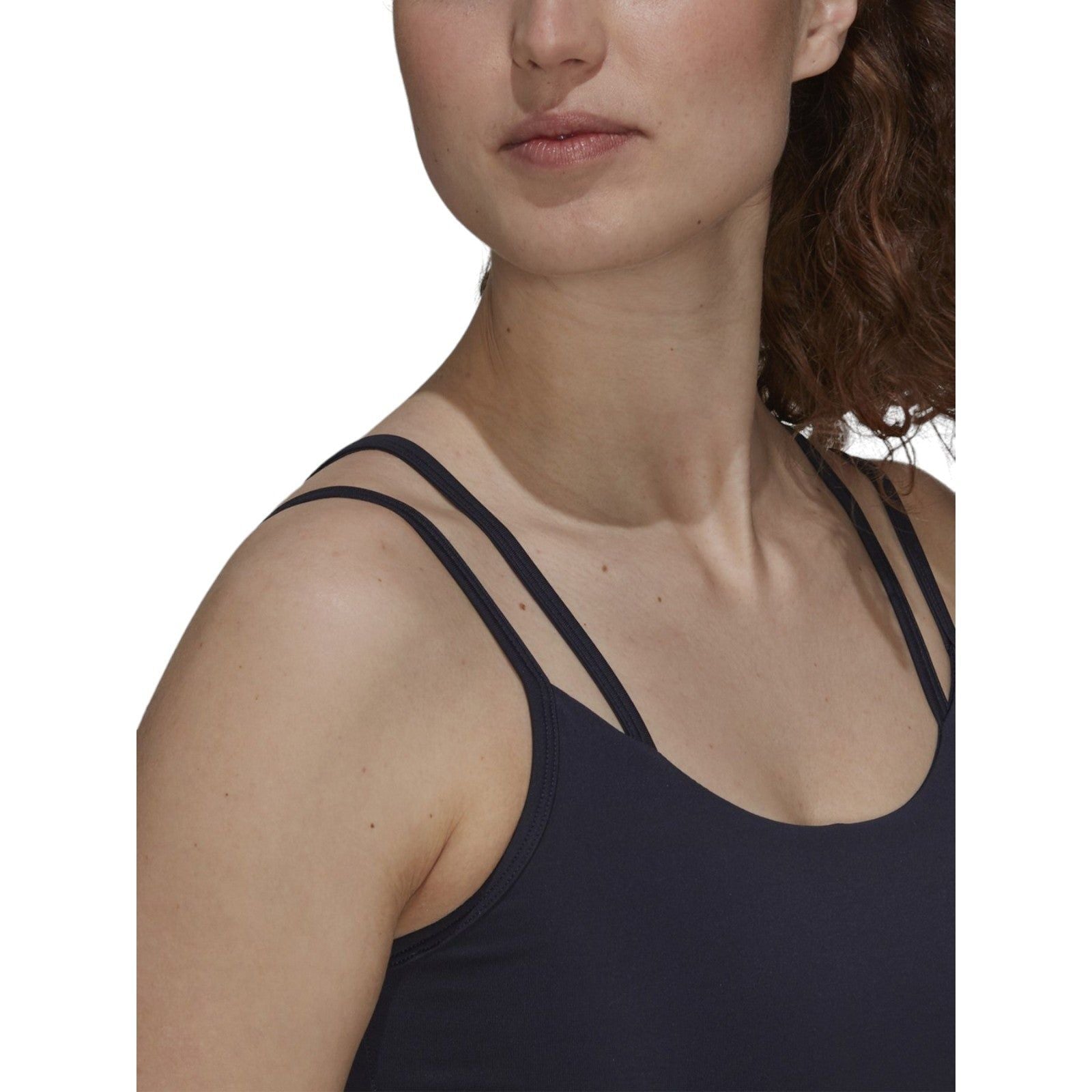 adidas Women's AEROREADY You for You Bra Top - Navy - ViaductClothing - -