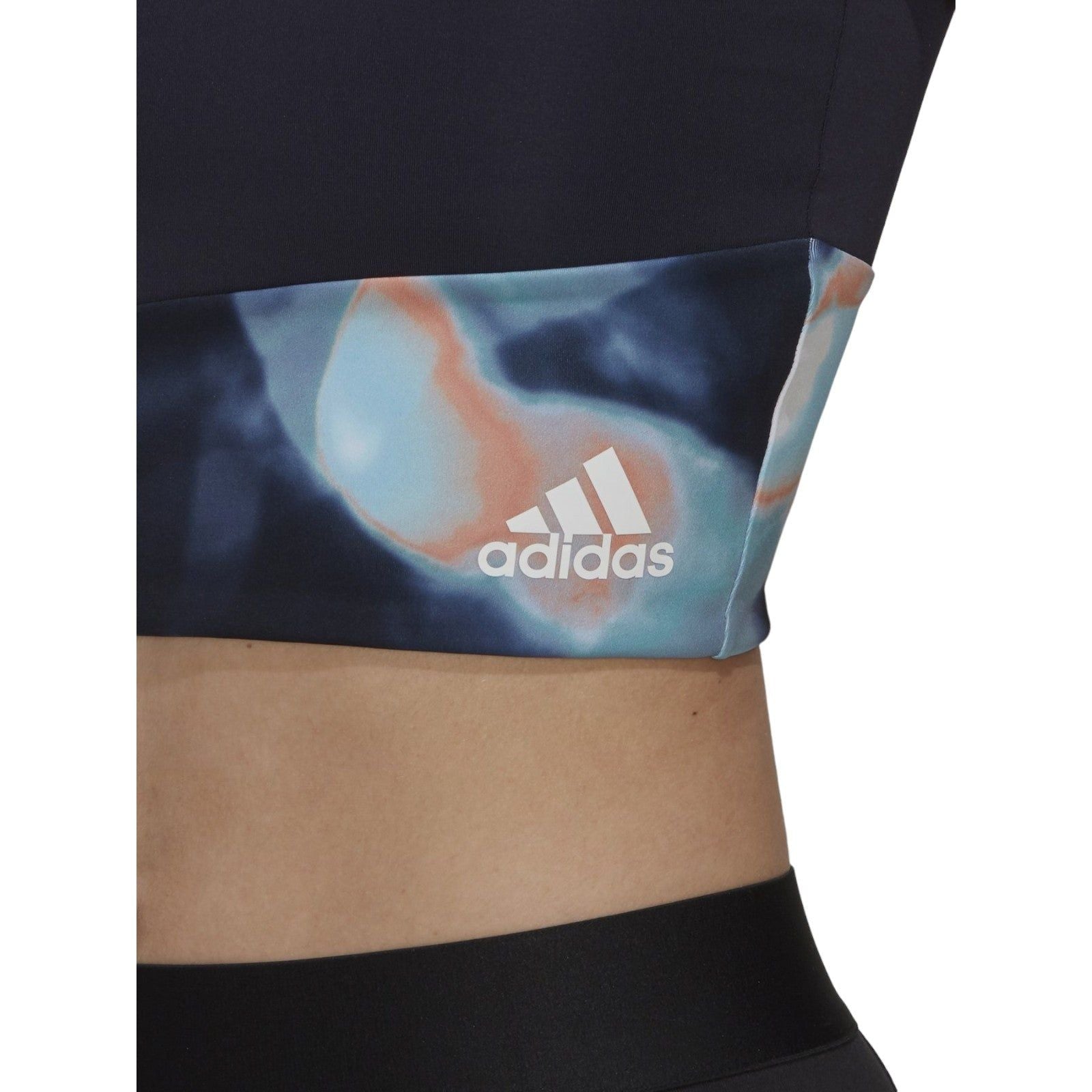 adidas Women's AEROREADY You for You Bra Top - Navy - ViaductClothing - -