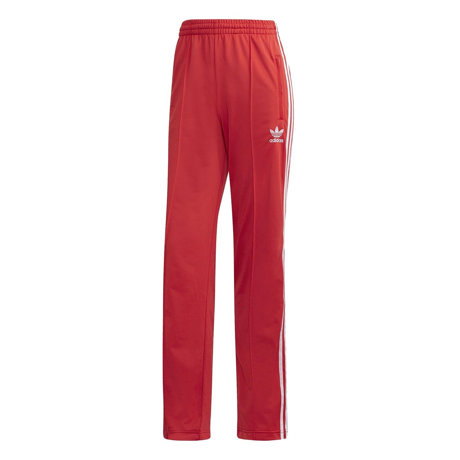 adidas Women's Firebird Tracksuit Bottoms - Red - ViaductClothing - -