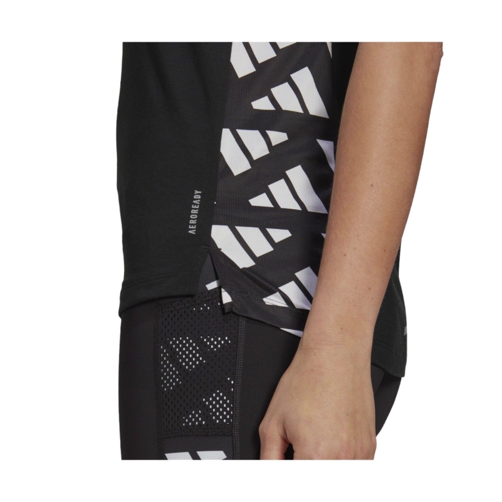 adidas Women's Own The Run Celebration Tank Top - Black - ViaductClothing - -