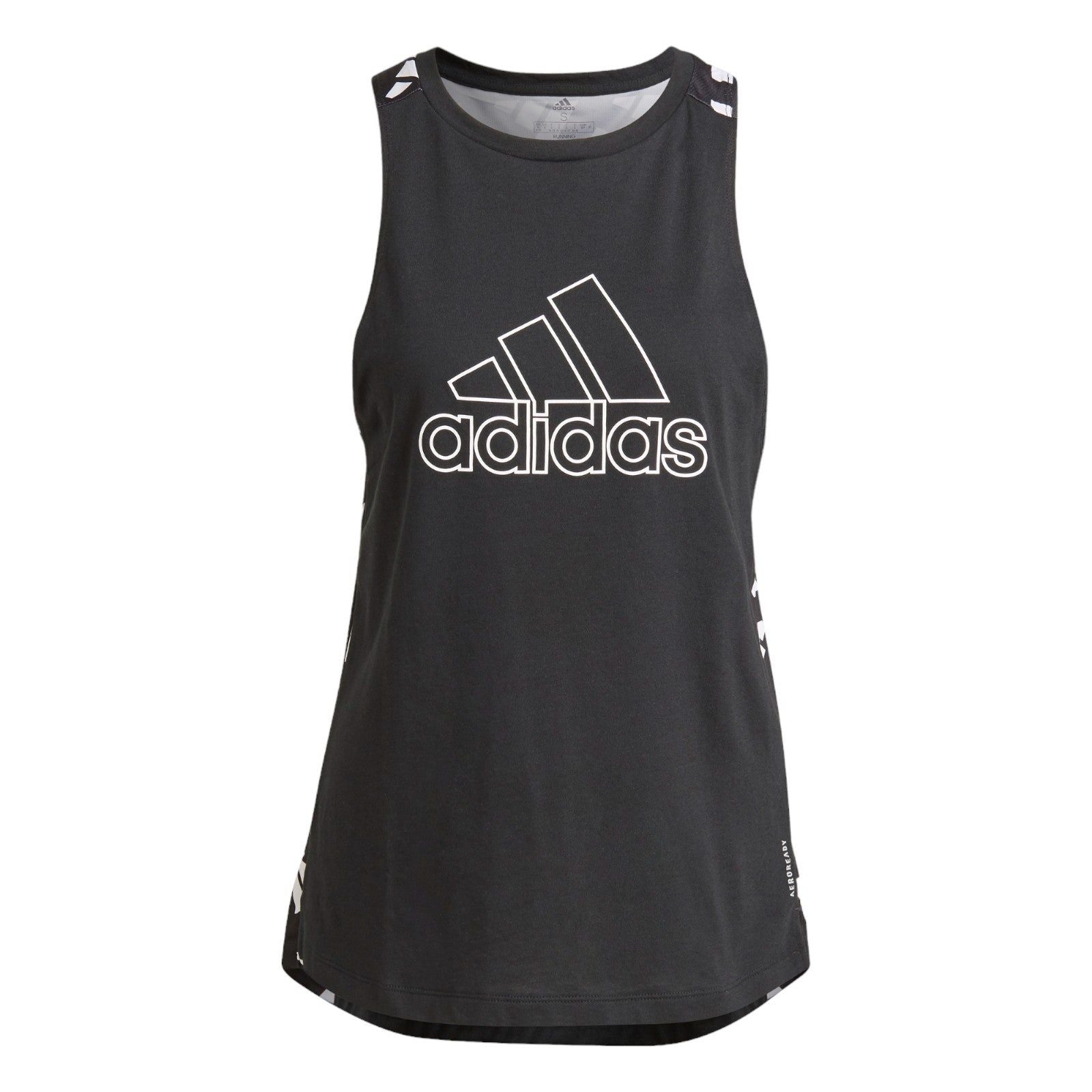 adidas Women's Own The Run Celebration Tank Top - Black - ViaductClothing - -