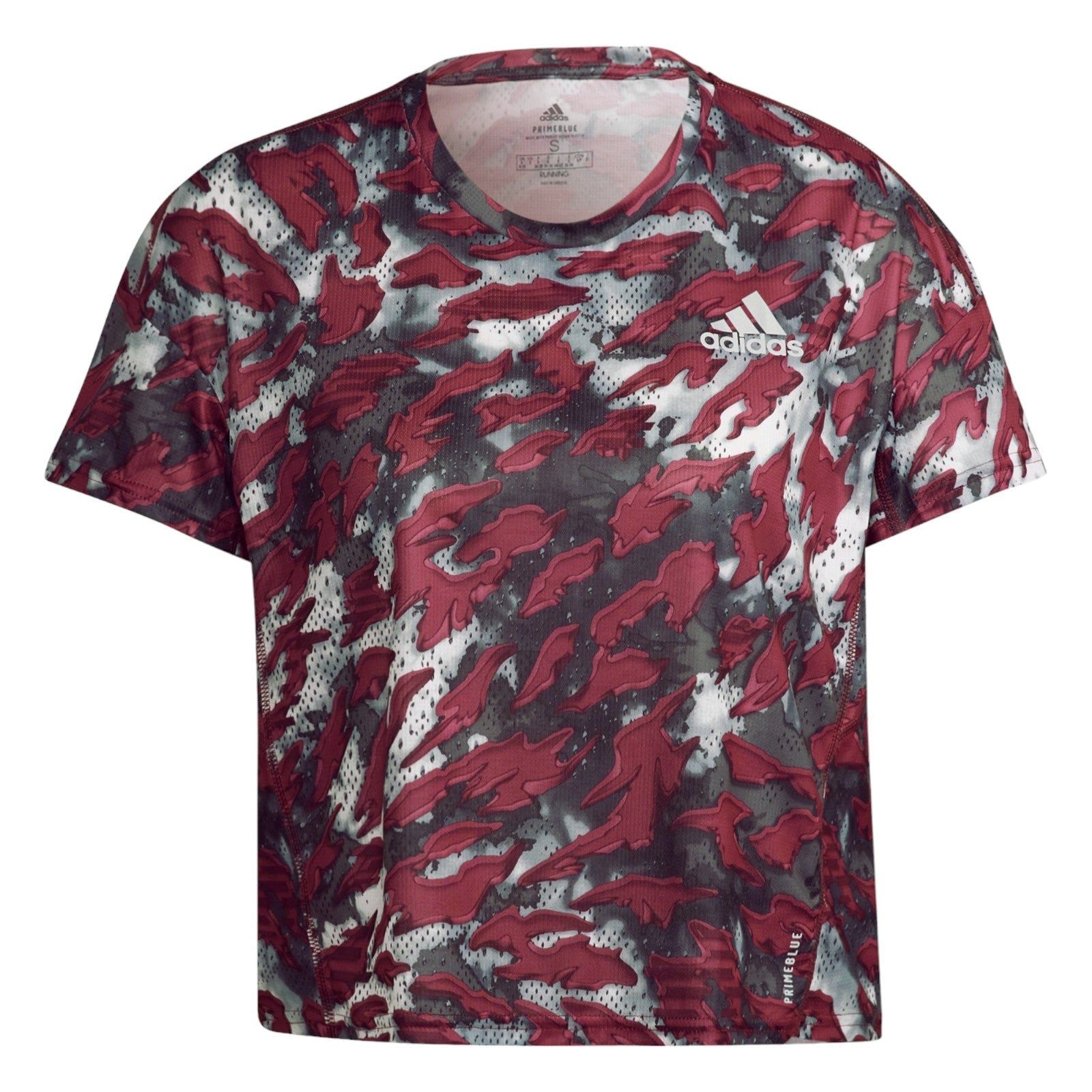 adidas Women's Primeblue Fast Graphic Tee - Multi - ViaductClothing - -