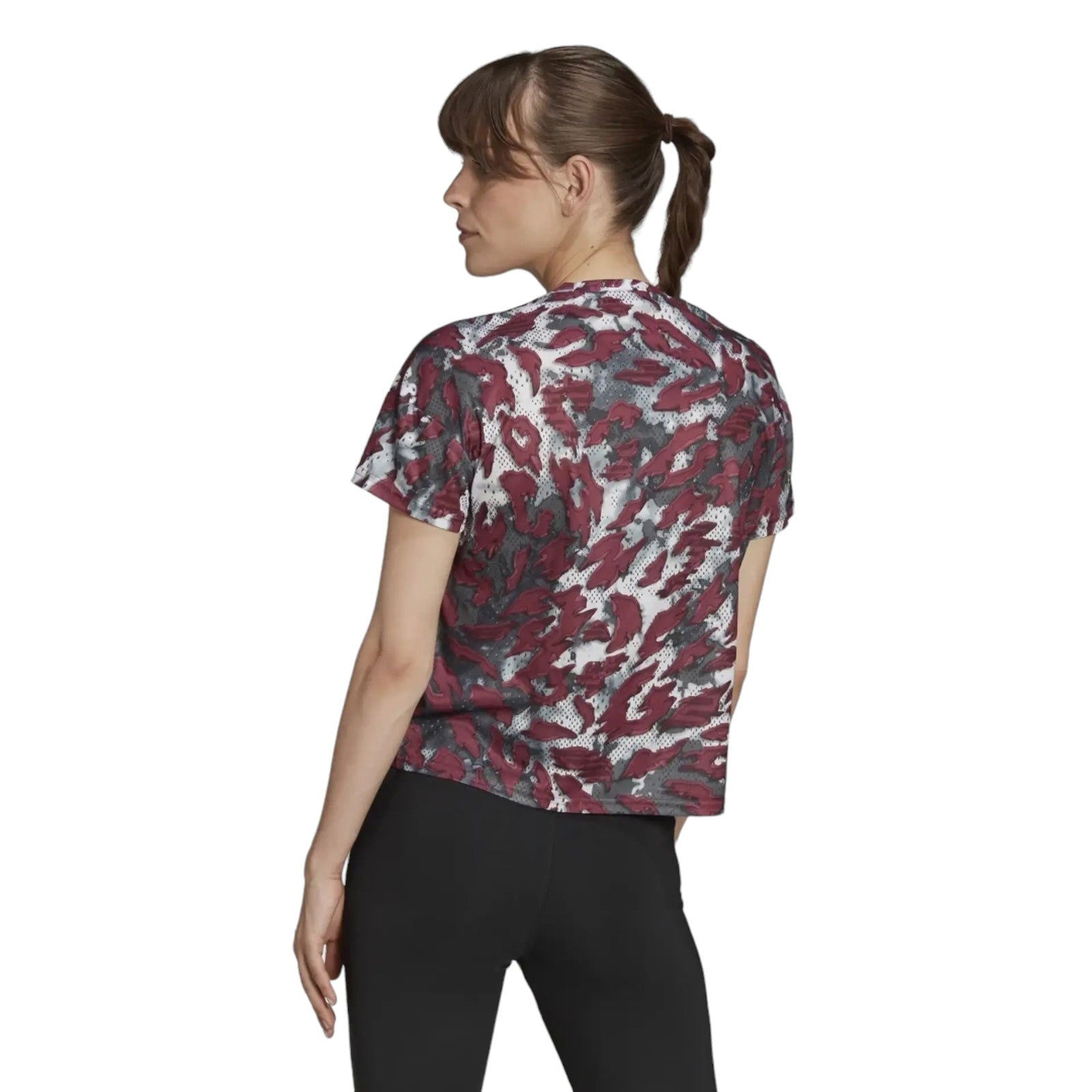 adidas Women's Primeblue Fast Graphic Tee - Multi - ViaductClothing - -