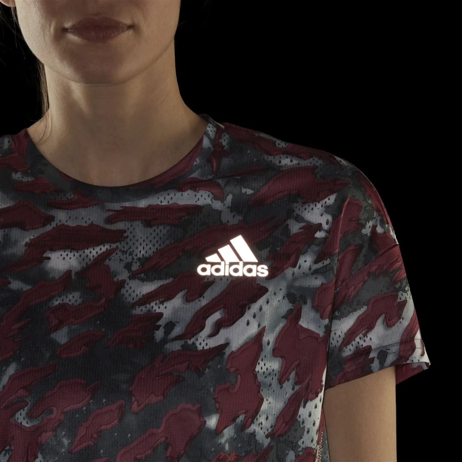 adidas Women's Primeblue Fast Graphic Tee - Multi - ViaductClothing - -