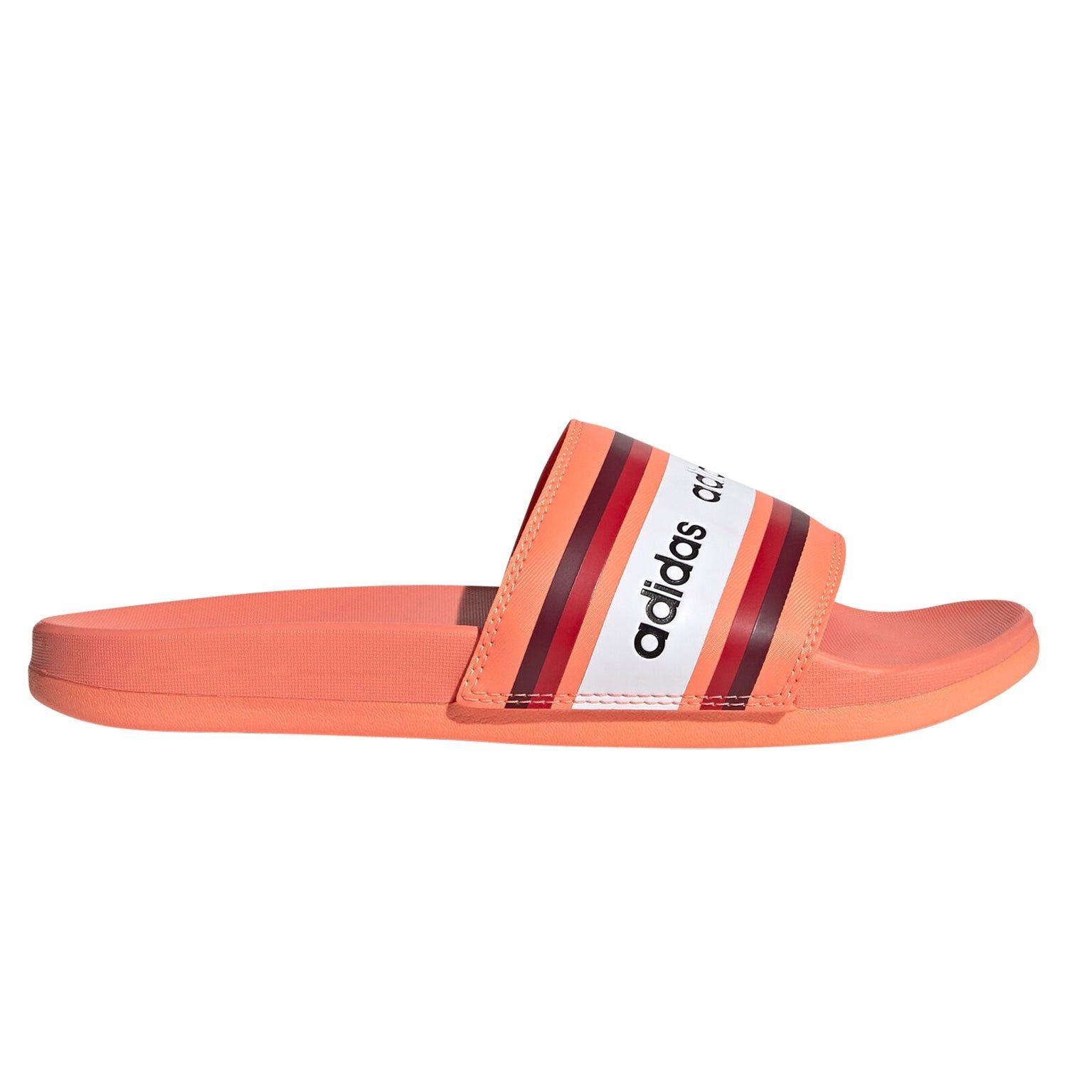 adidas Womens FARM Rio Adilette Comfort Slides - Orange - ViaductClothing - -