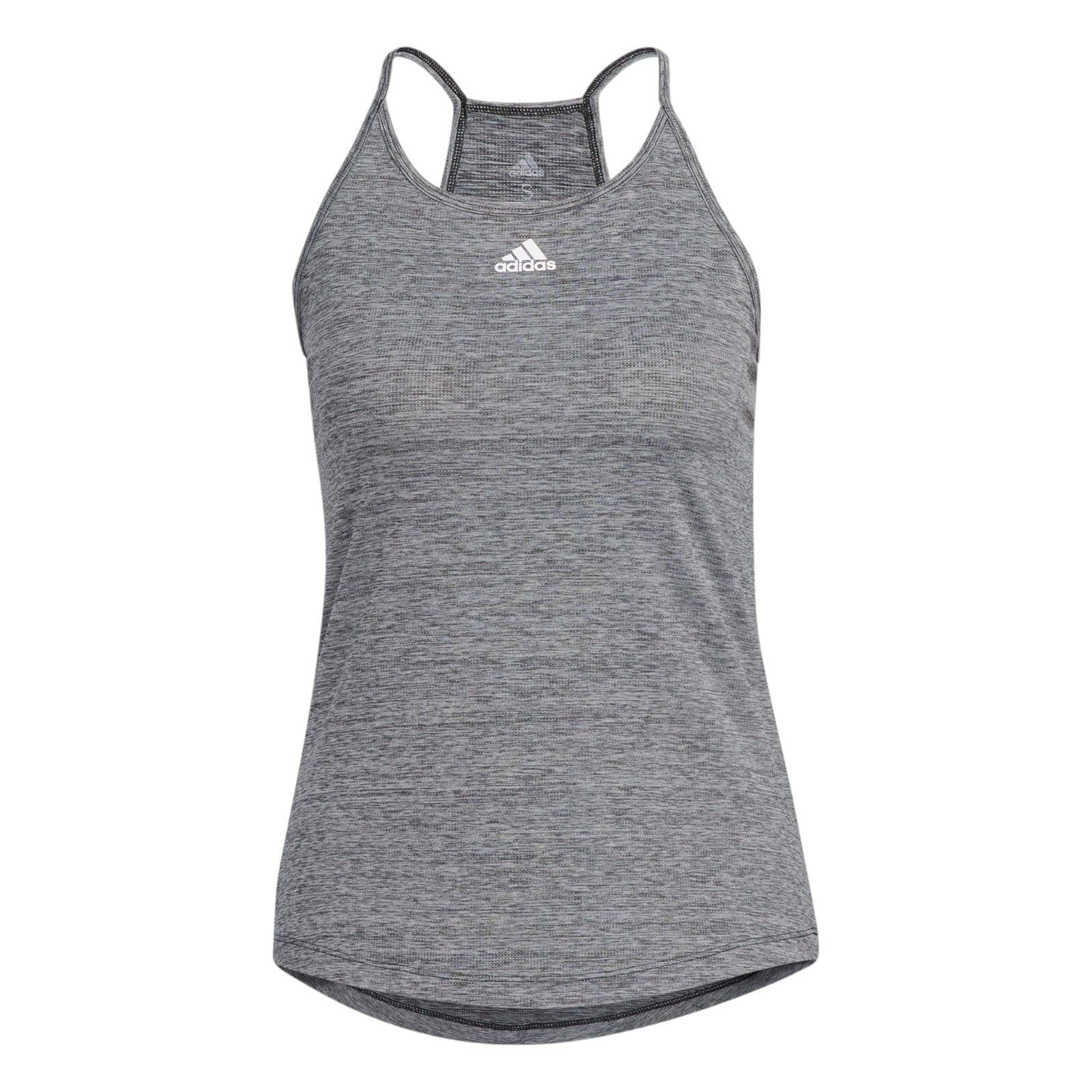 adidas Womens Performance Tank Top - Grey - ViaductClothing - -
