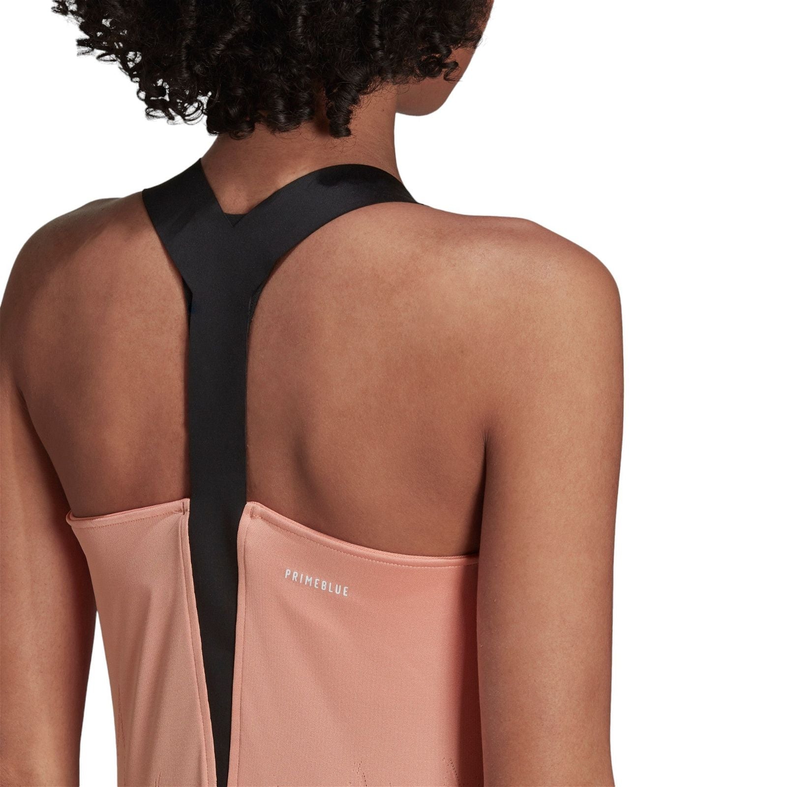 adidas Womens Primeblue AeroKnit Y-Tank Top - Pink - ViaductClothing - -