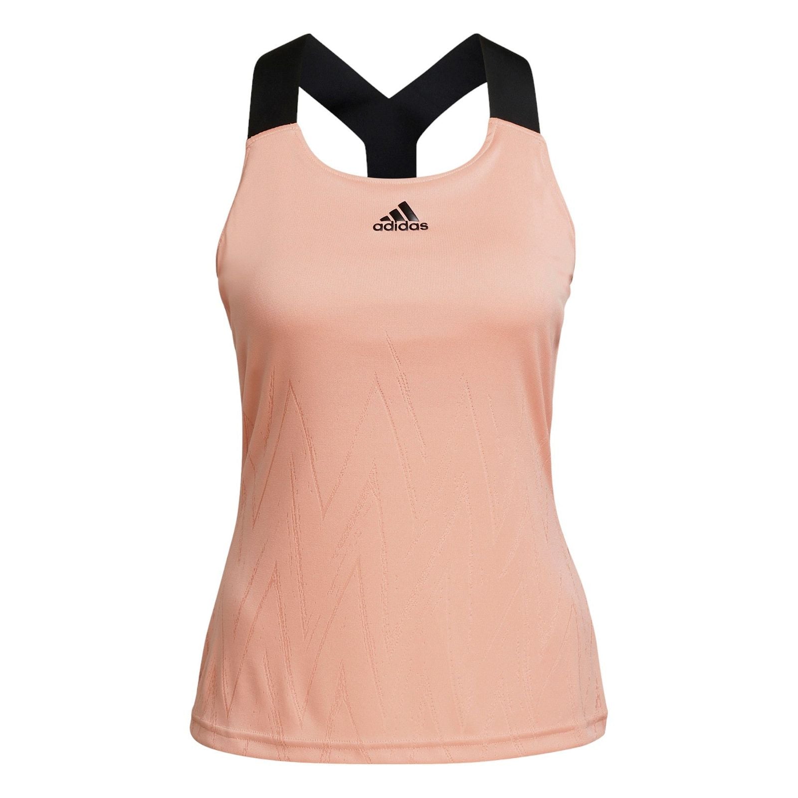 adidas Womens Primeblue AeroKnit Y-Tank Top - Pink - ViaductClothing - -