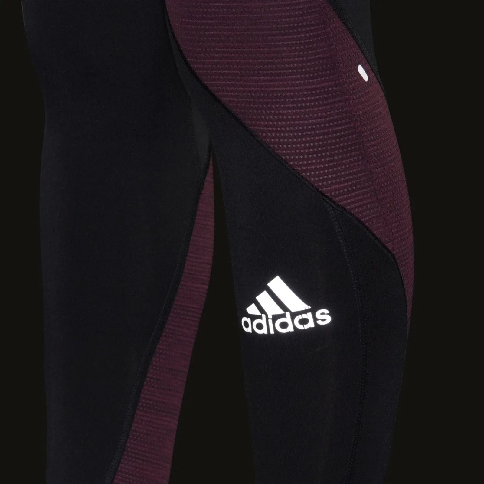 adidas Womens Primeblue Fast Tights Leggings - Black - ViaductClothing - -