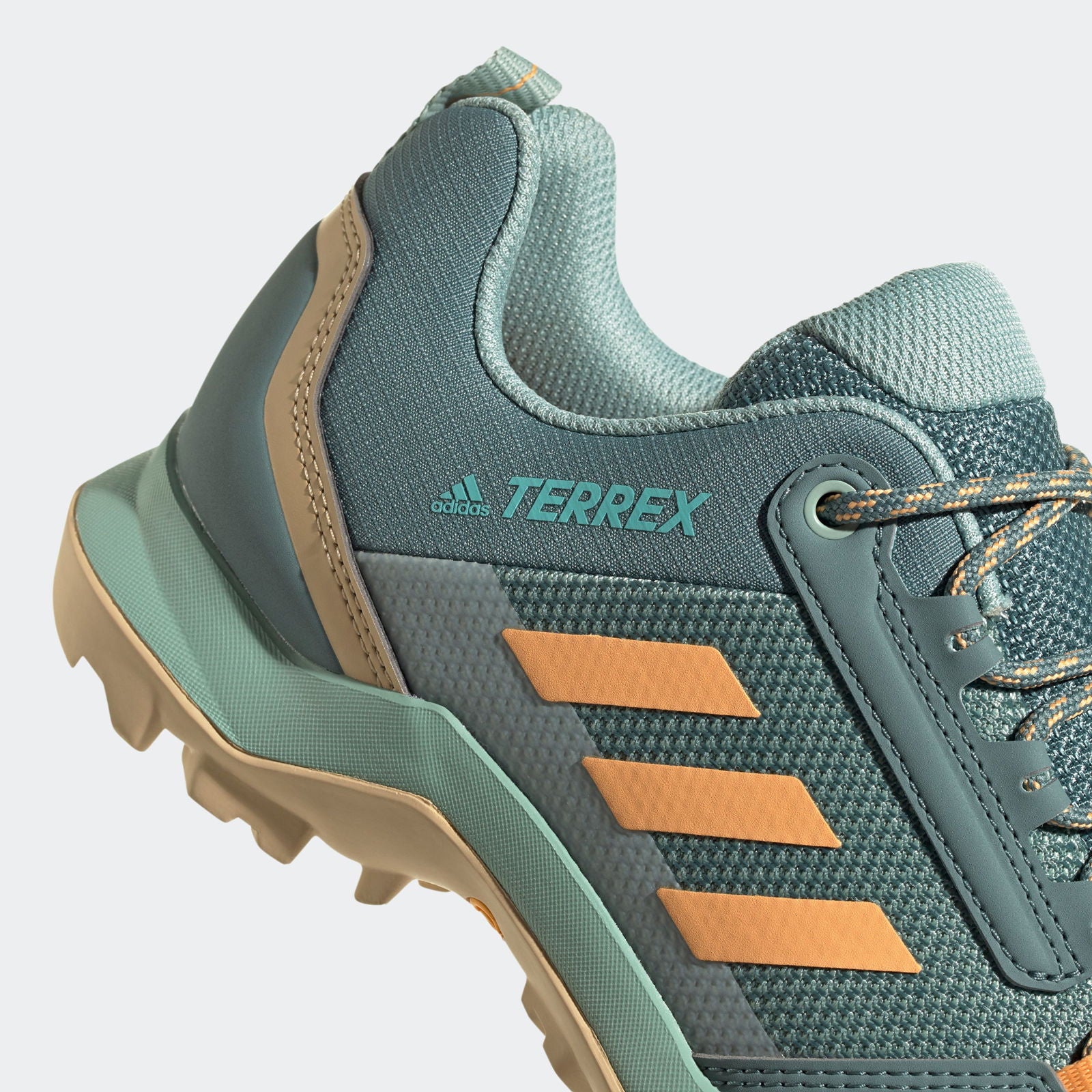 adidas Womens Terrex AX3 Hiking Shoes - Green - ViaductClothing - -