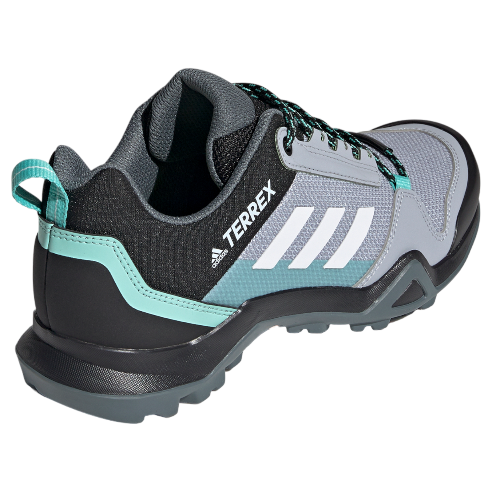 adidas Womens Terrex AX3 Hiking Shoes - Grey - ViaductClothing - -