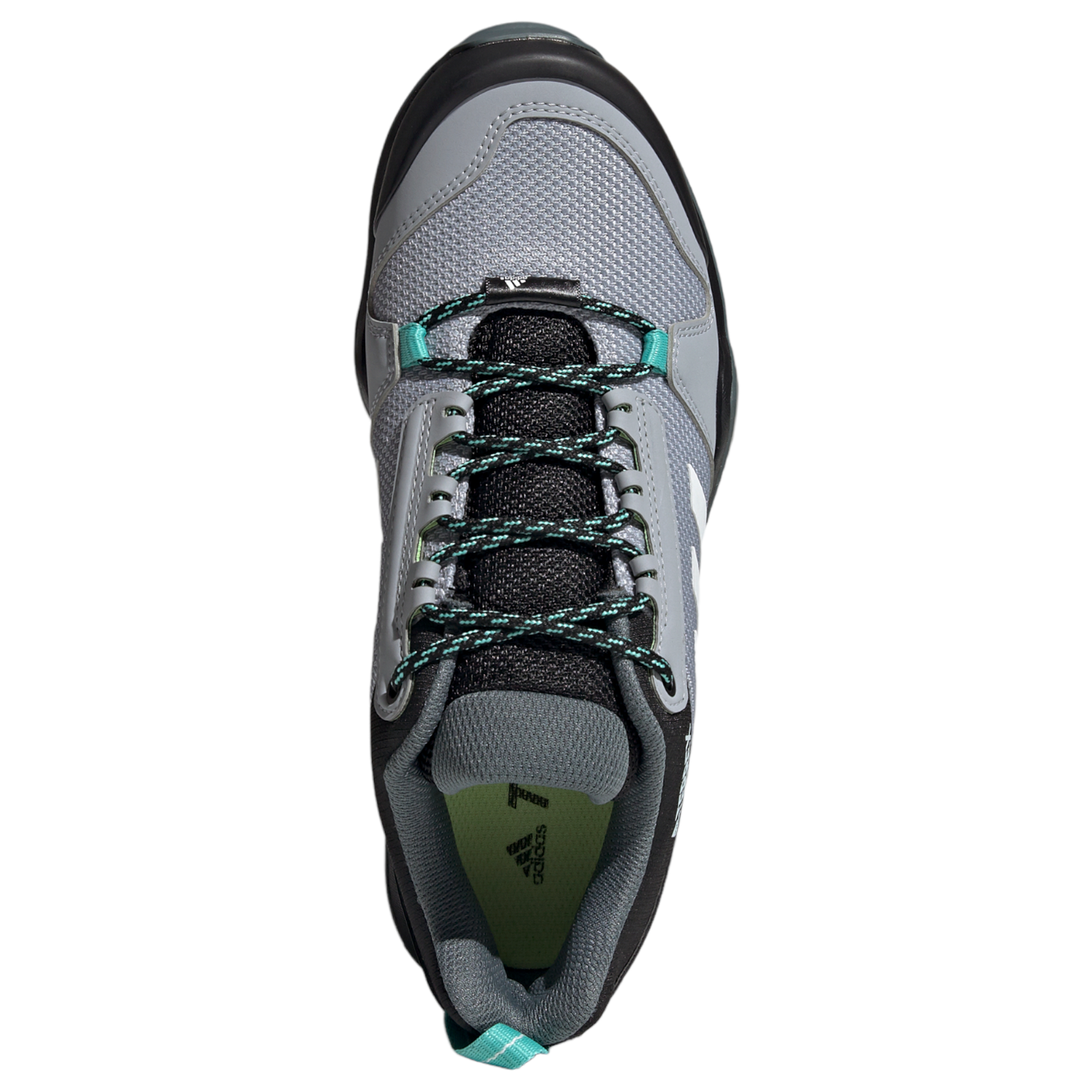 adidas Womens Terrex AX3 Hiking Shoes - Grey - ViaductClothing - -