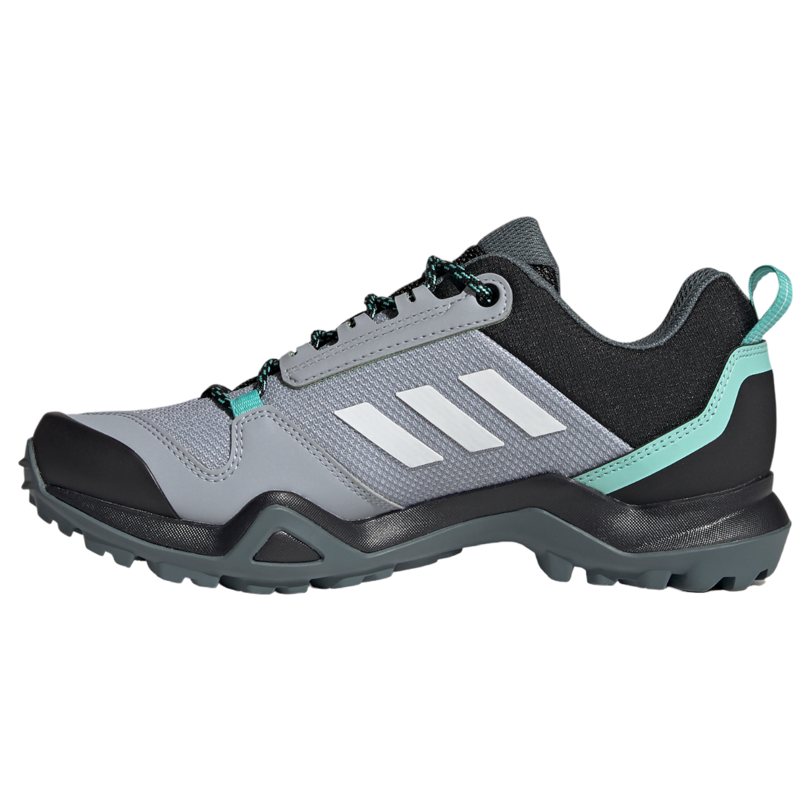 adidas Womens Terrex AX3 Hiking Shoes - Grey - ViaductClothing - -