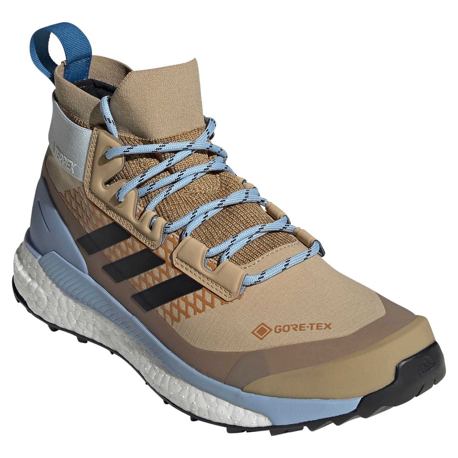 adidas Womens Terrex Free Hiker Gore-Tex Shoes - Beige - ViaductClothing - -