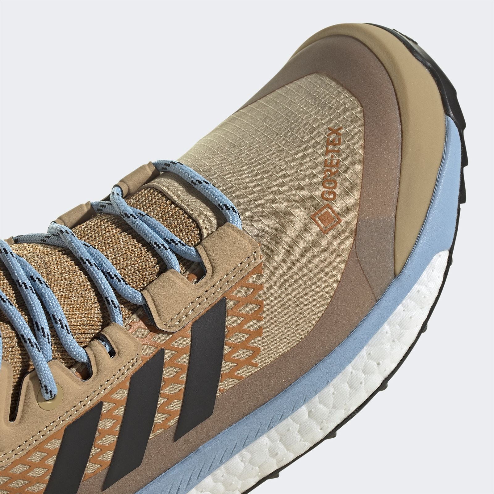 adidas Womens Terrex Free Hiker Gore-Tex Shoes - Beige - ViaductClothing - -