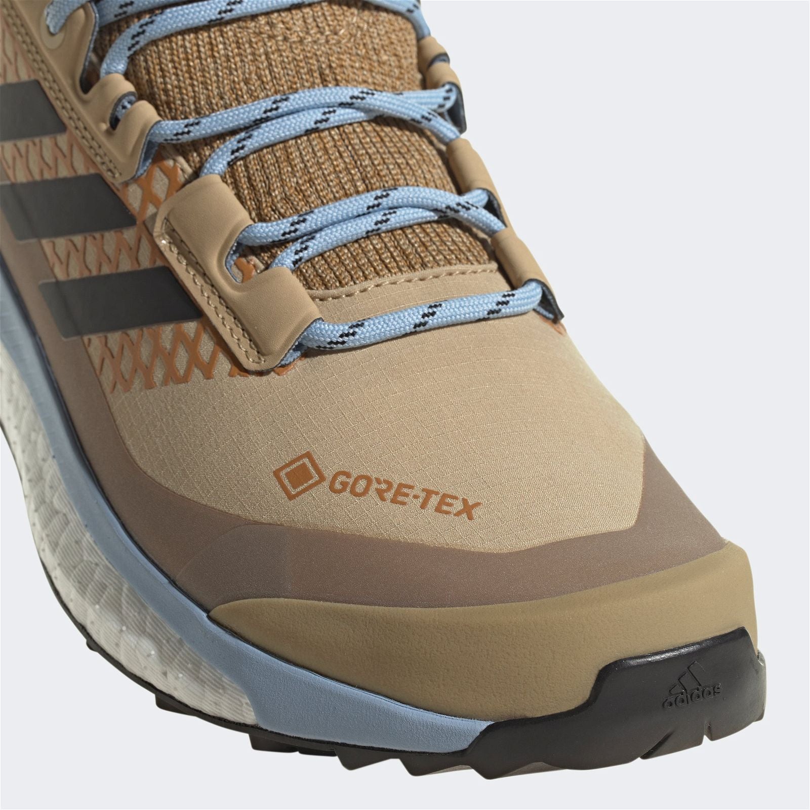 adidas Womens Terrex Free Hiker Gore-Tex Shoes - Beige - ViaductClothing - -