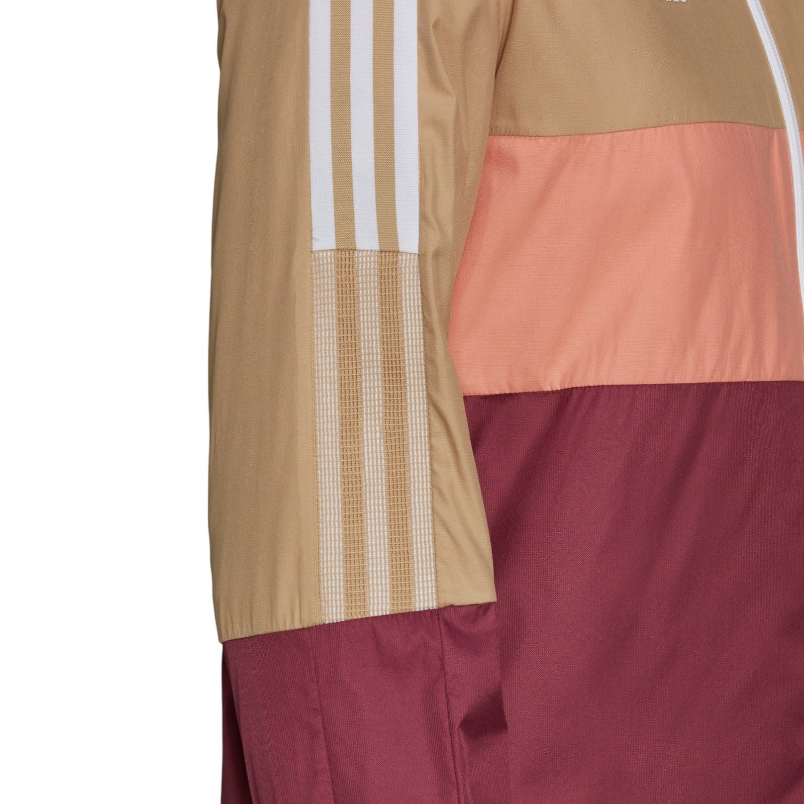 adidas Womens Tiro Winterized Windbreaker - Beige - ViaductClothing - -