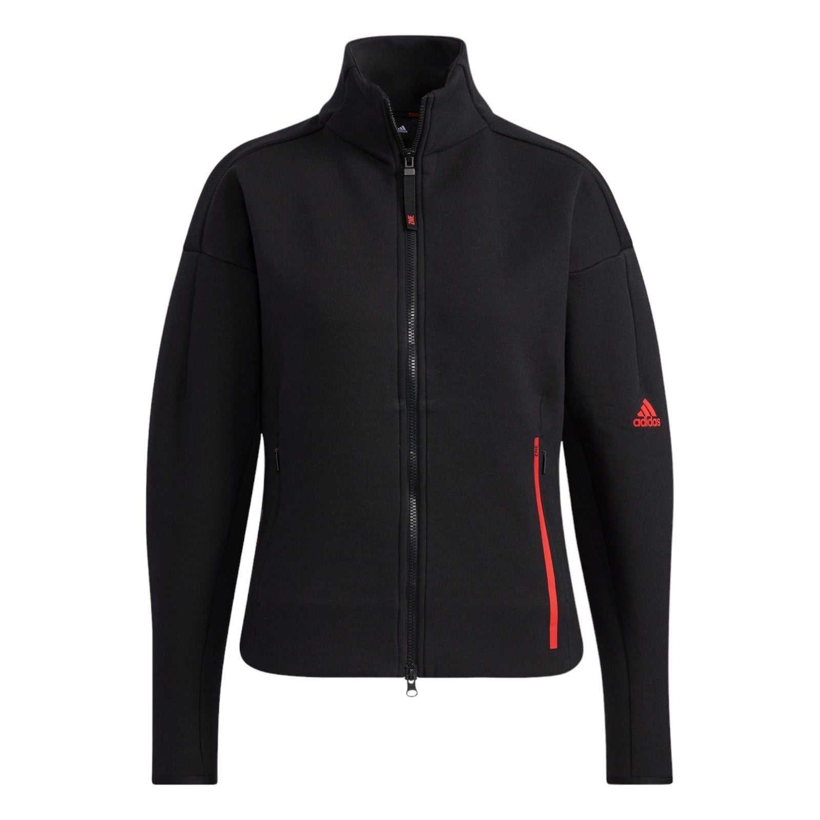 adidas Womens Tokyo Pack Z.N.E. Track Top - Black - ViaductClothing - -
