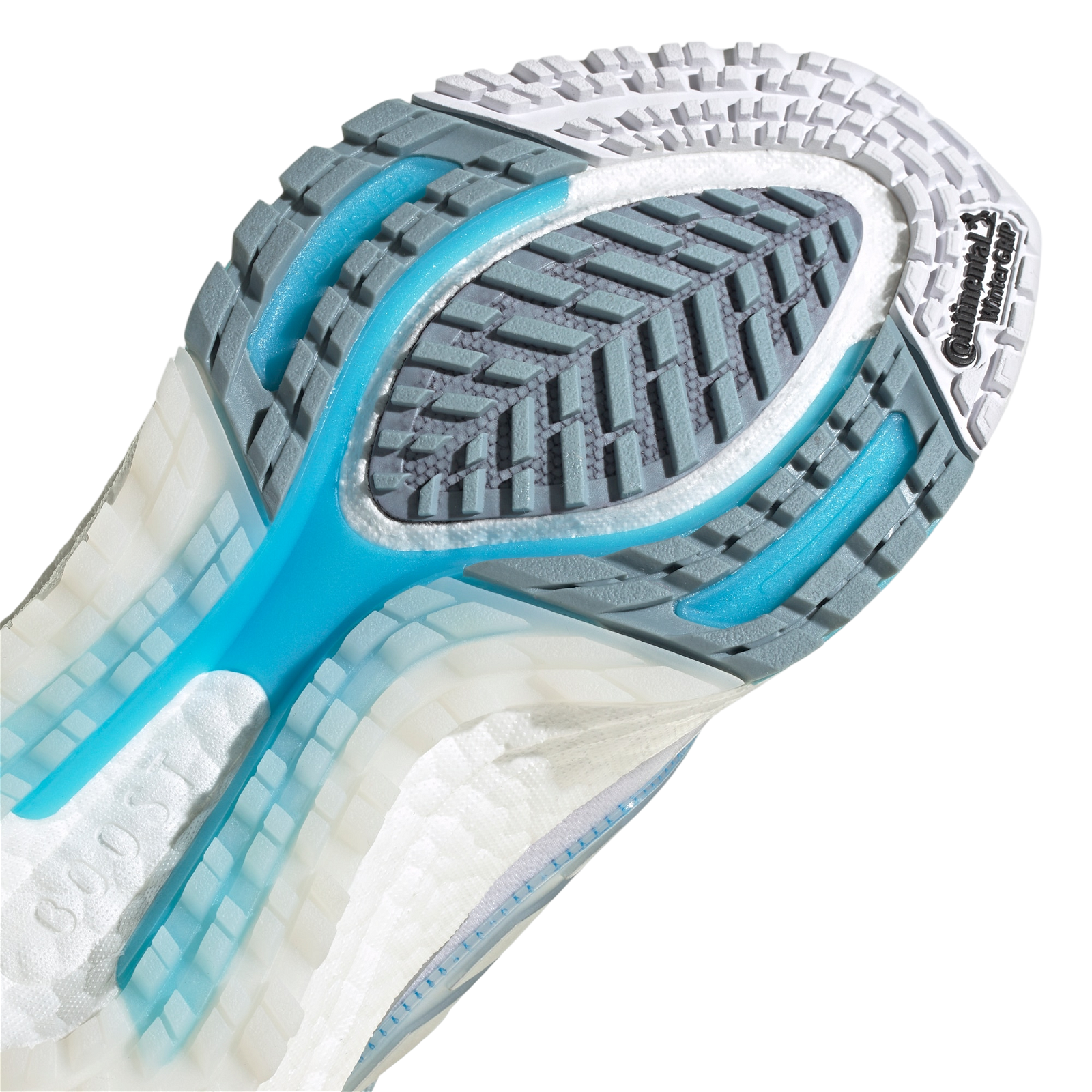 adidas Womens Ultra Boost 22 Cold.RDY Trainers - Blue Tint Silver Metallic - ViaductClothing - -