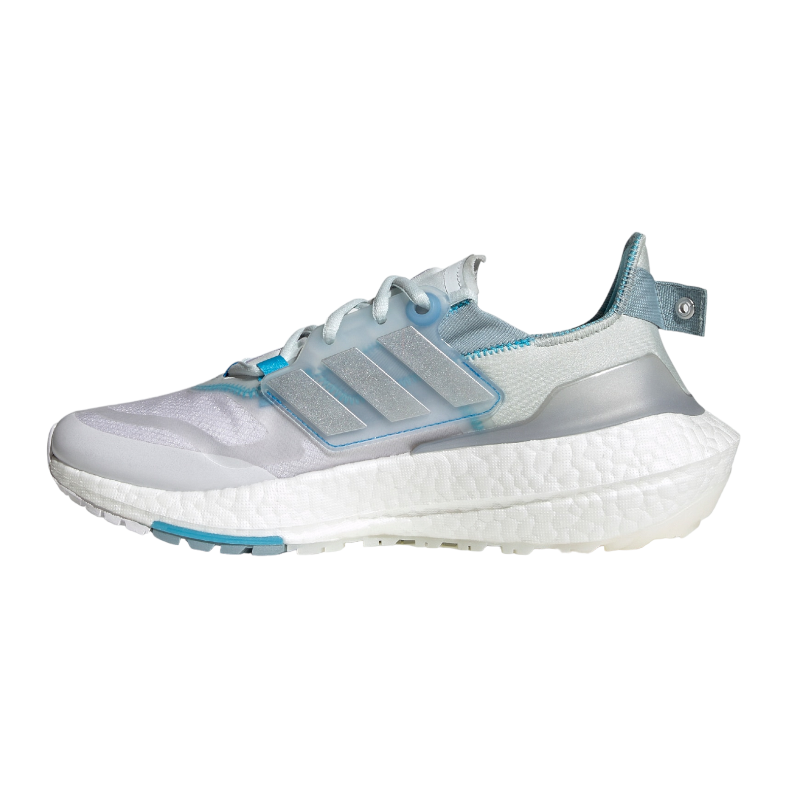 adidas Womens Ultra Boost 22 Cold.RDY Trainers - Blue Tint Silver Metallic - ViaductClothing - -