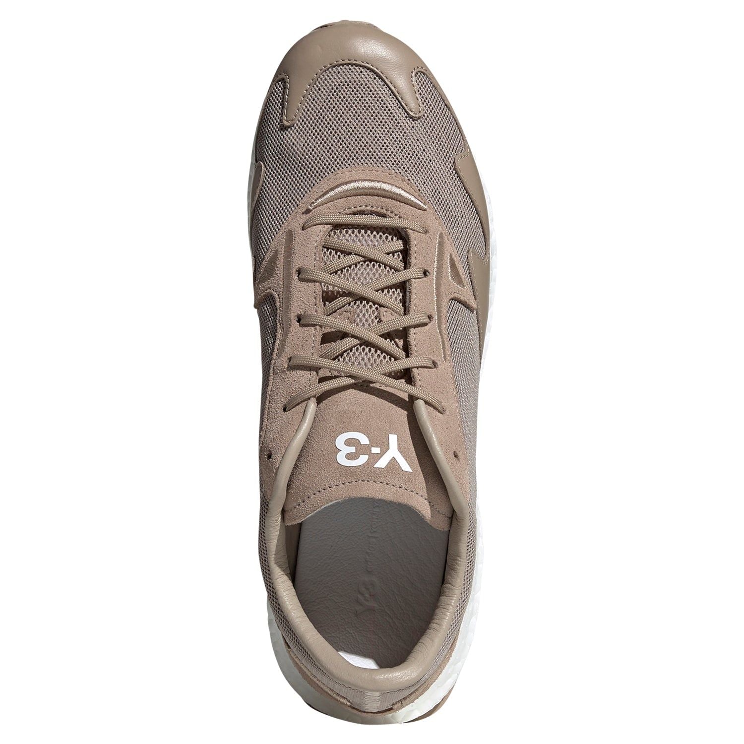adidas Y-3 Rhisu Run Trainers - Khaki - ViaductClothing - -
