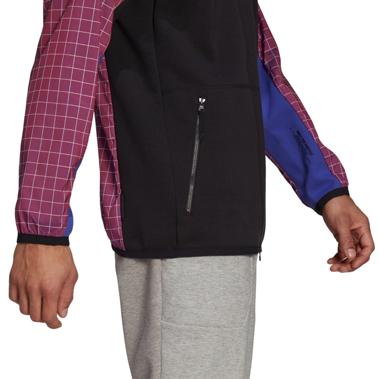 adidas Z.N.E. Sportswear Primeblue Hoodie - Black - ViaductClothing - -