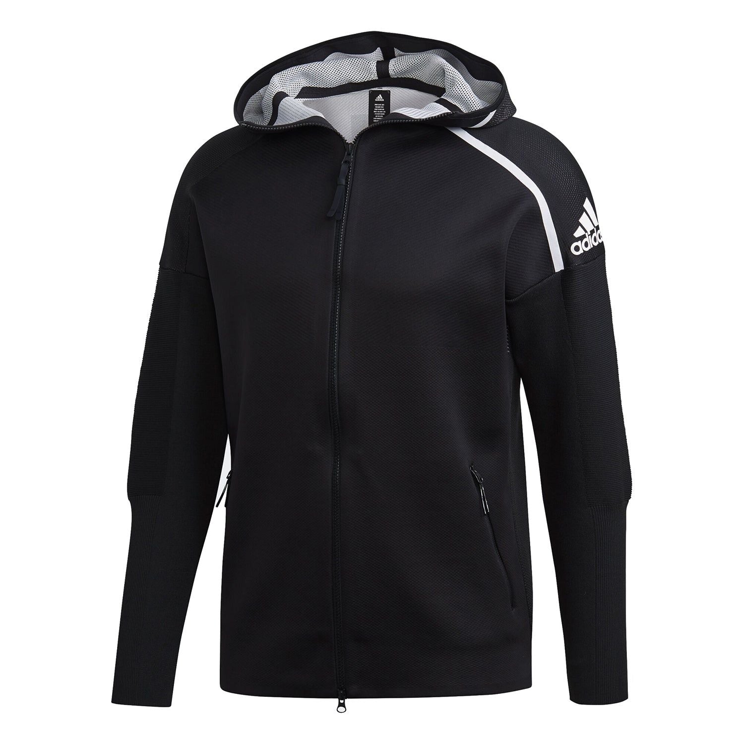 adidas Z.N.E Primeknit Hoodie - Black - ViaductClothing - -