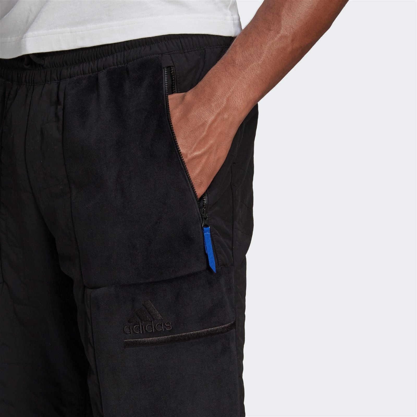 adidas ZNE Padded Tracksuit Bottoms - Black - ViaductClothing - -