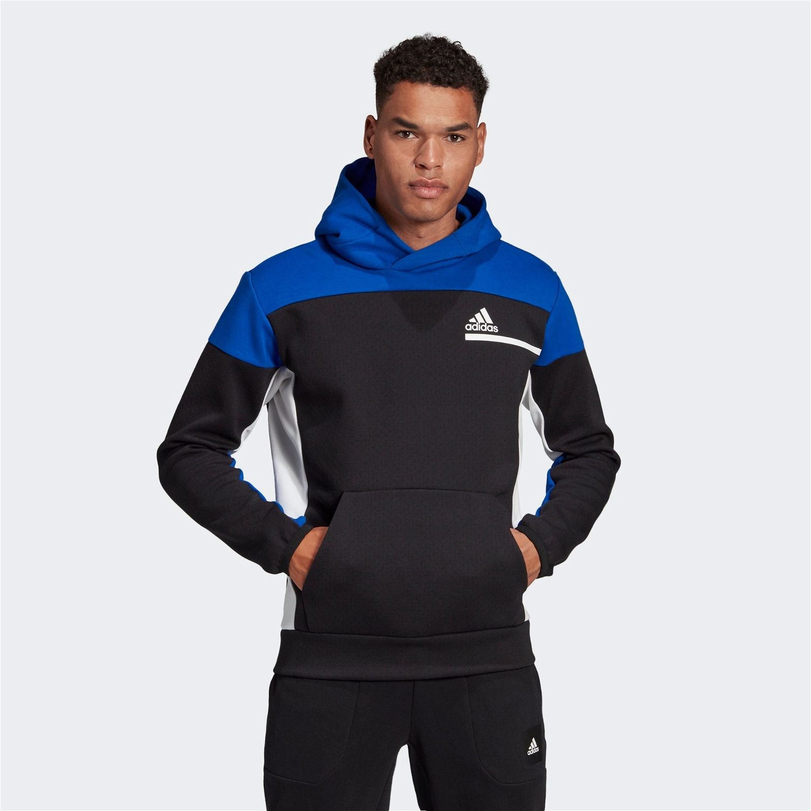 adidas ZNE Pullover Hoodie - Black - ViaductClothing - -