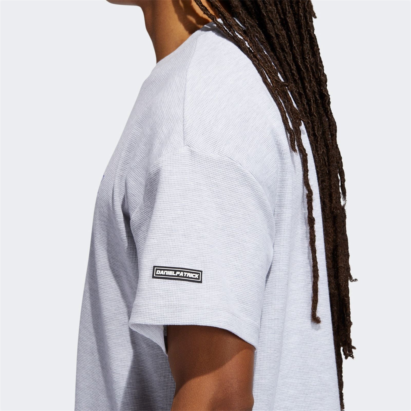 adidas x Daniel Patrick Hoops Thermal Tee - Grey - ViaductClothing - -