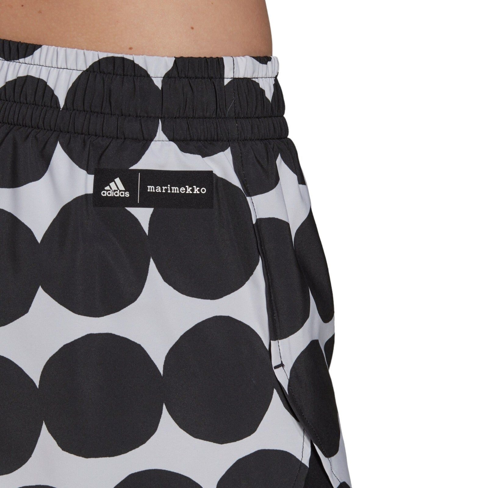 adidas x Marimekko Women's Marathon 20 Shorts - Black - ViaductClothing - -