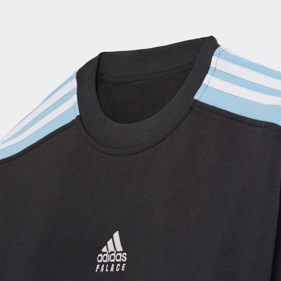 adidas x Palace Sunpal Crewneck Sweatshirt - Black - ViaductClothing - -