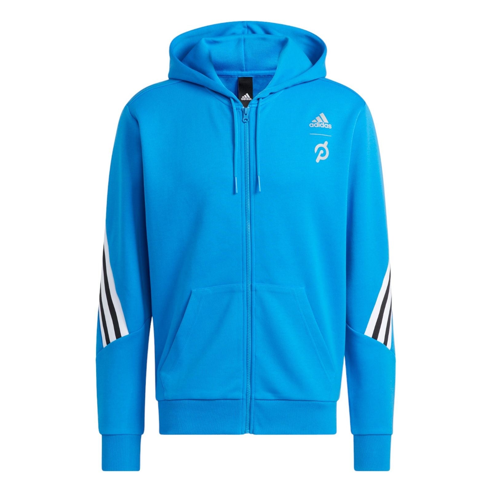 adidas x Peloton Full Zip Hoodie Jacket Blue HG1525