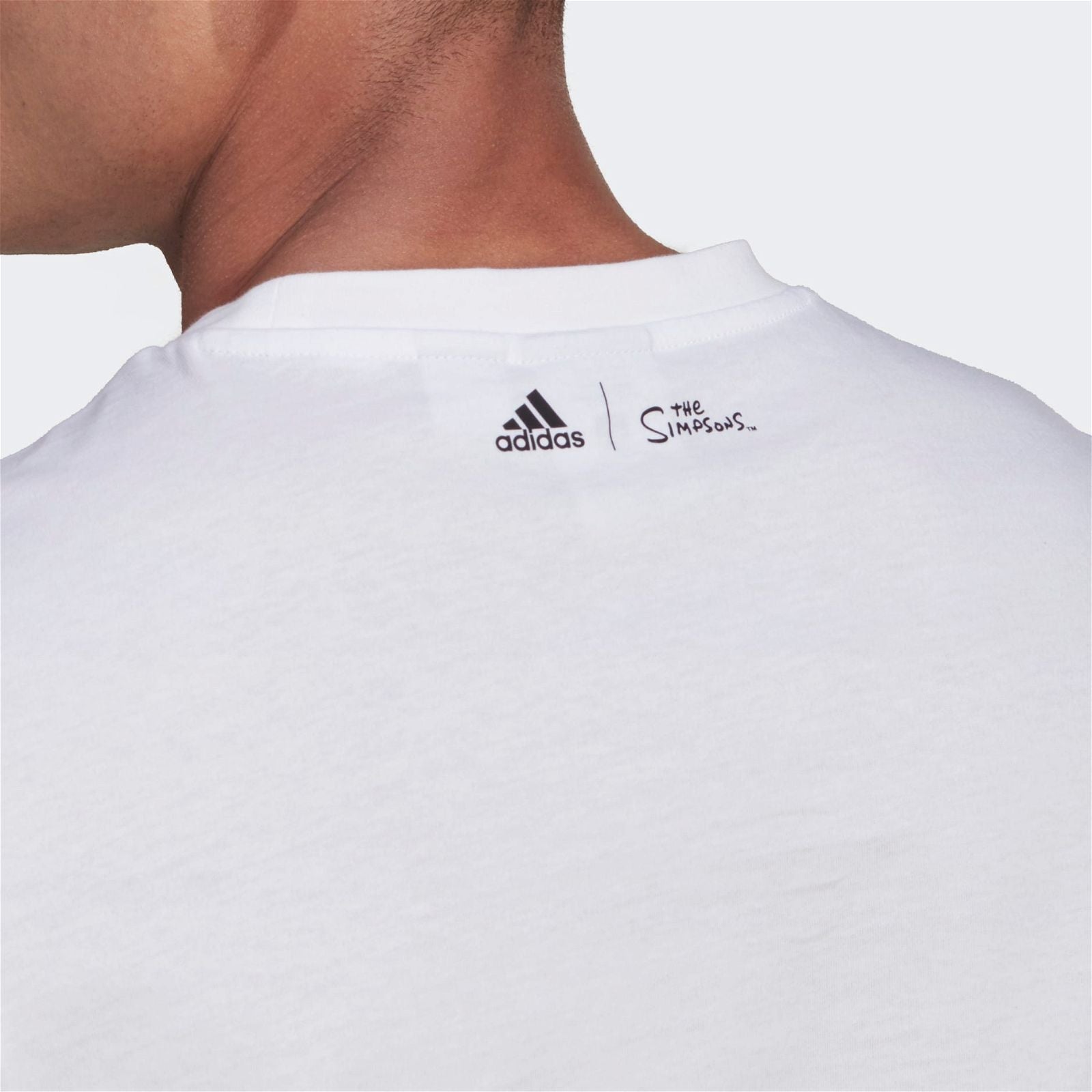 adidas x The Simpsons Snowball Fight Graphic Tee - White - ViaductClothing - -