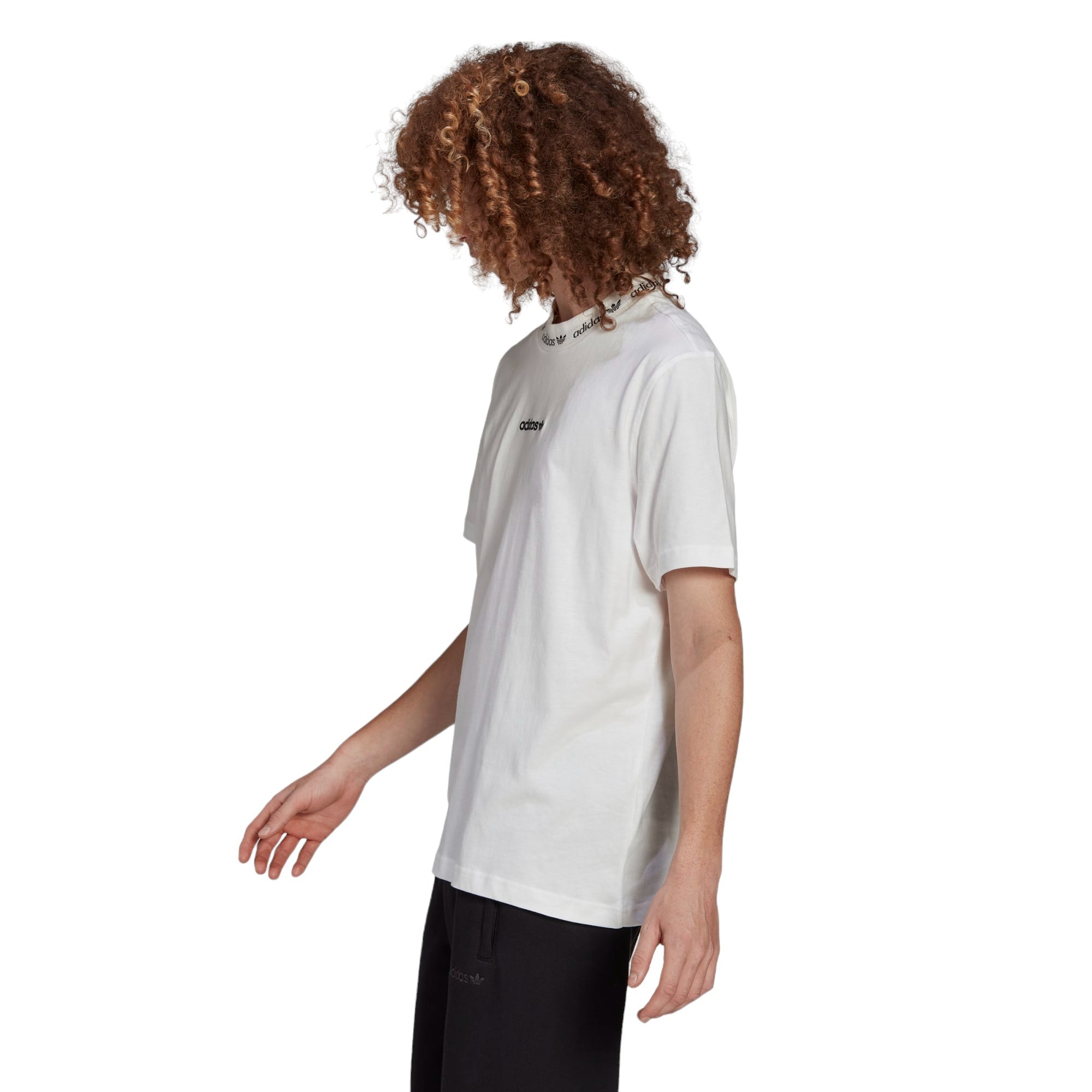 adidas Originals Trefoil Linear Tee - White