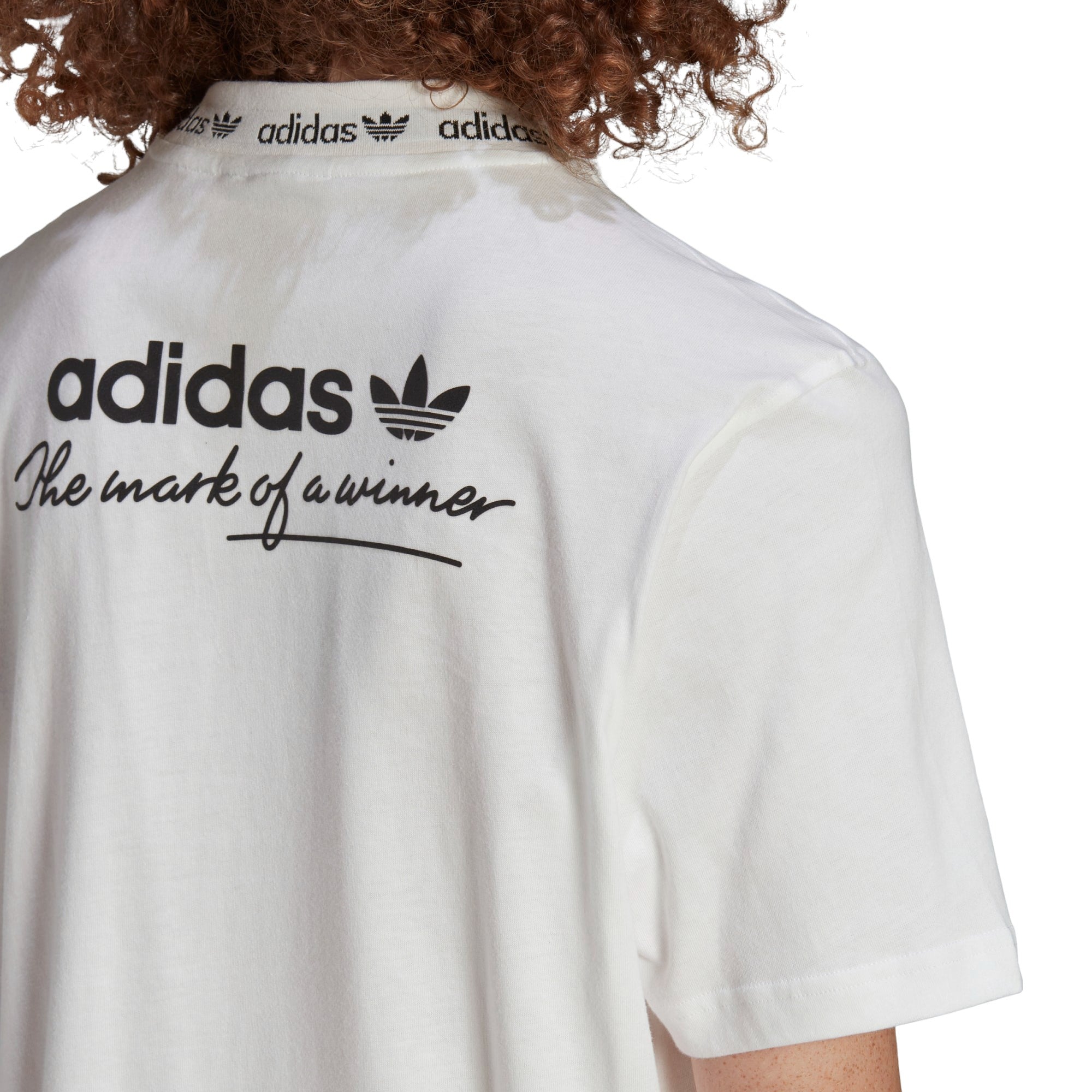 adidas Originals Trefoil Linear Tee - White