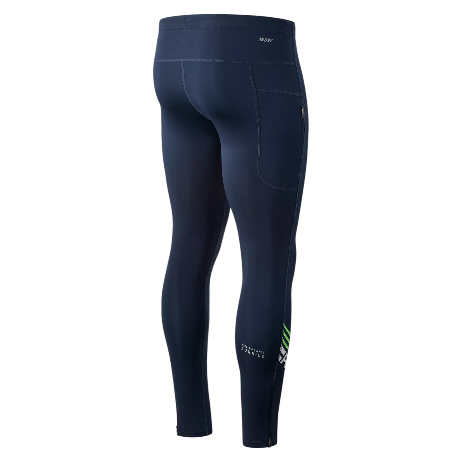 New Balance Printed Impact Run Tights - Navy