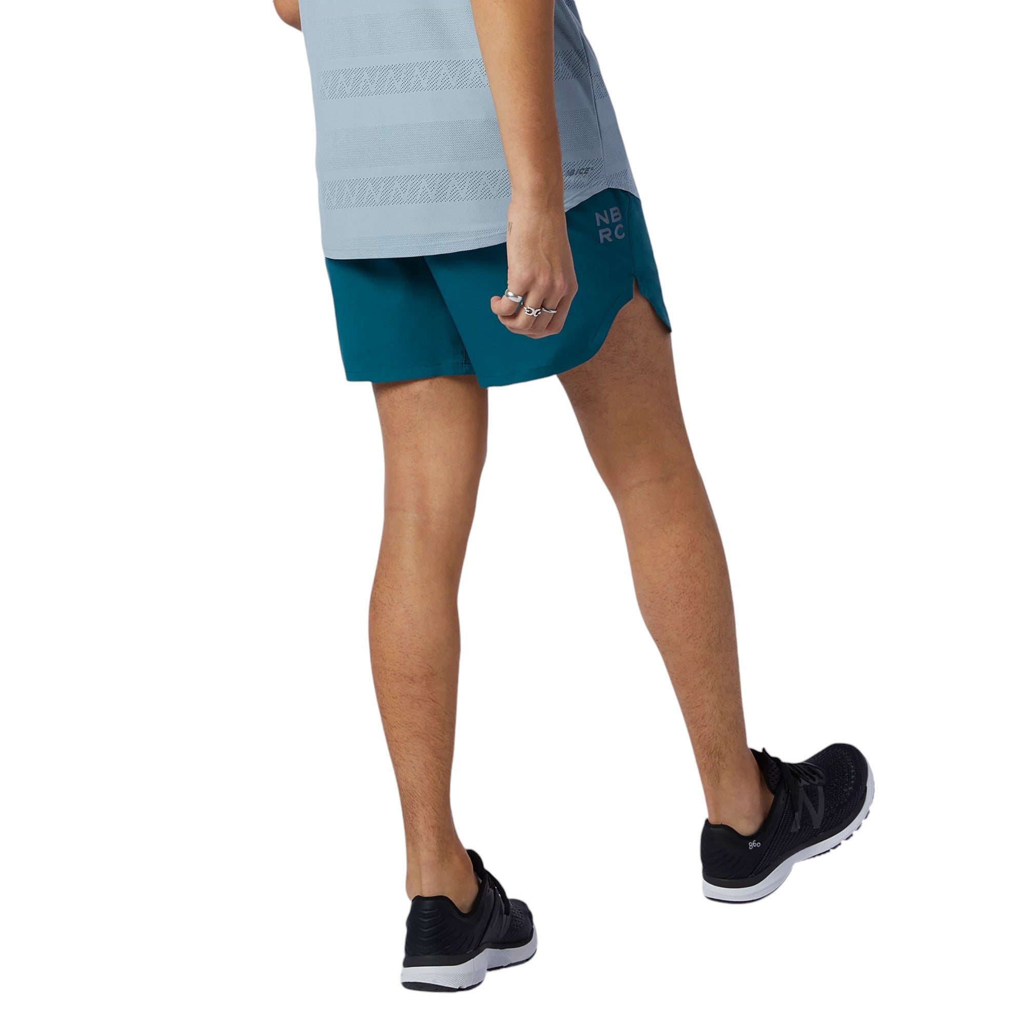 New Balance Q Speed Fuel 5 Inch Short - Blue