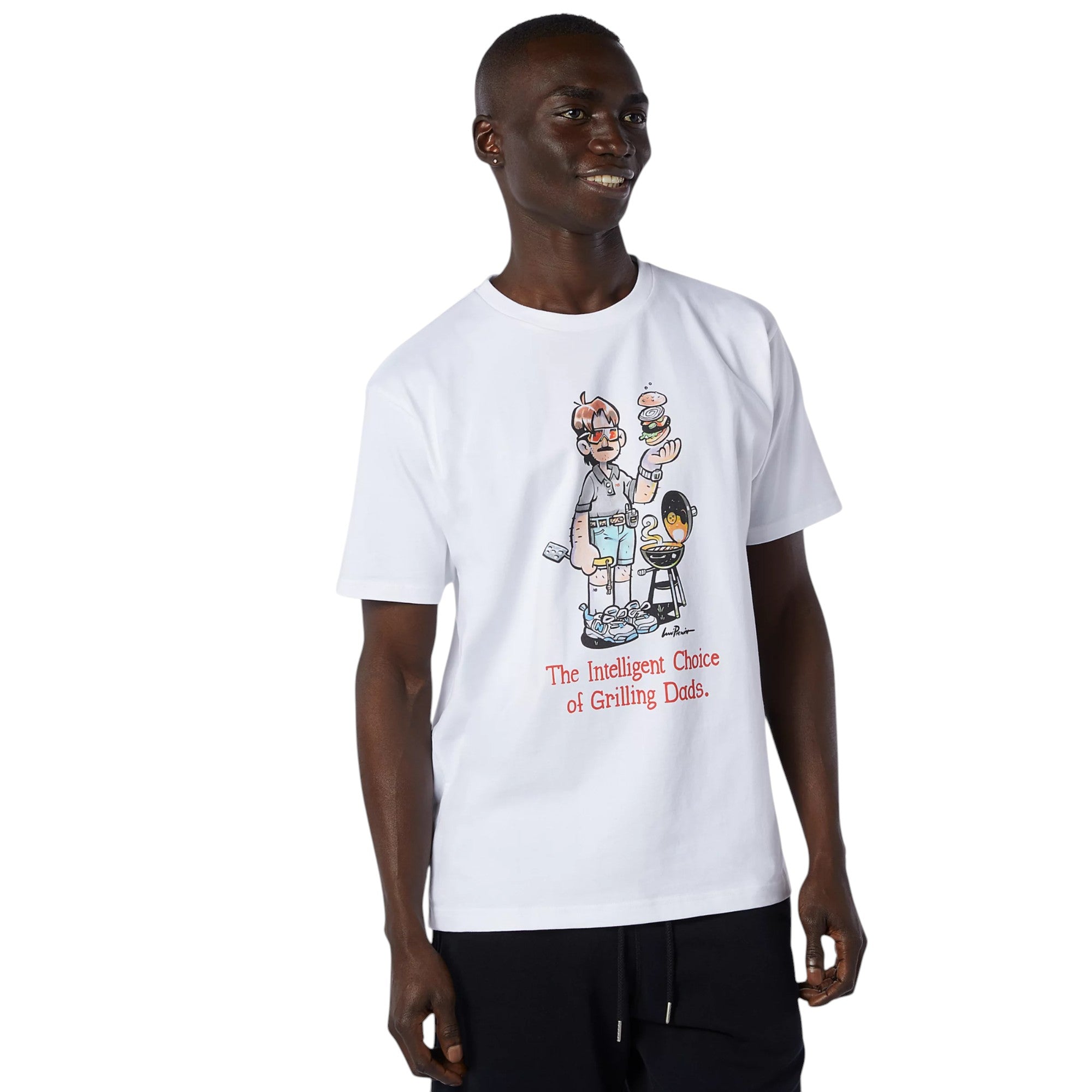 New Balance Athletics Levitzo Dad T-Shirt - White
